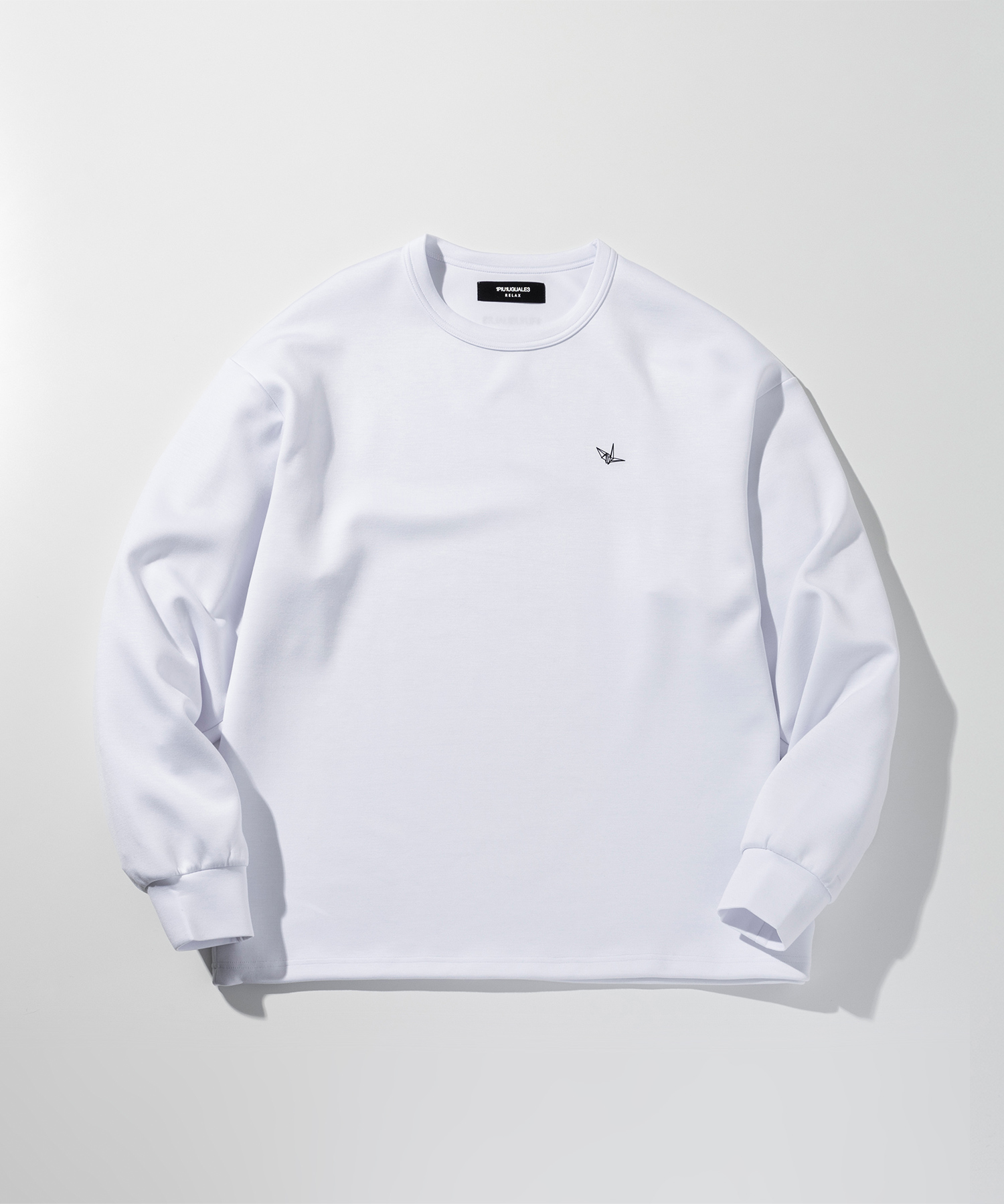 RAYON BLEND HEM-CORD LONG SLEEVE