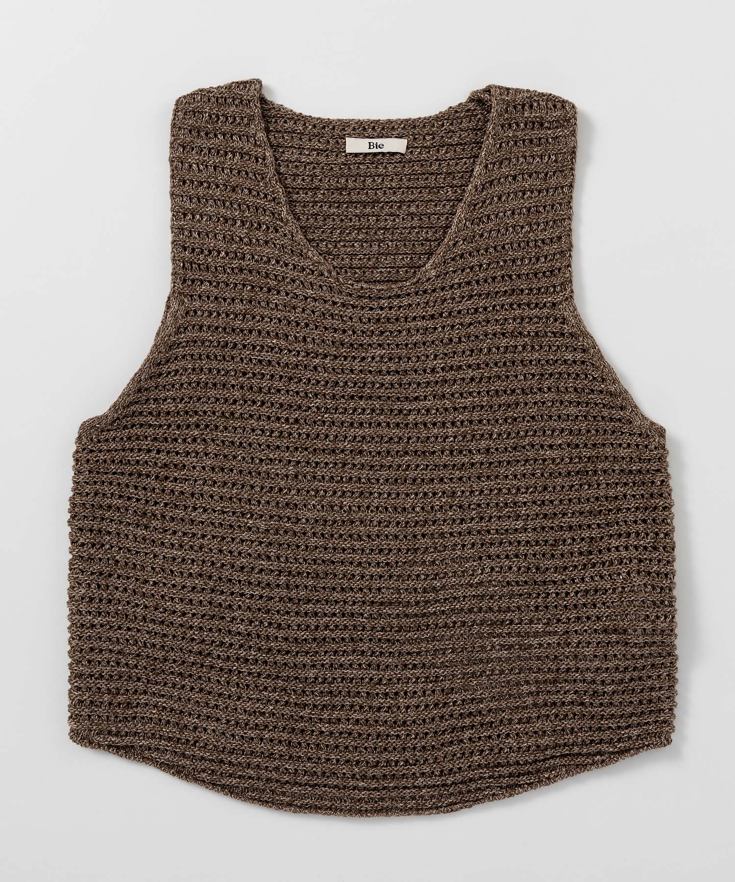 Melange Knit Vest