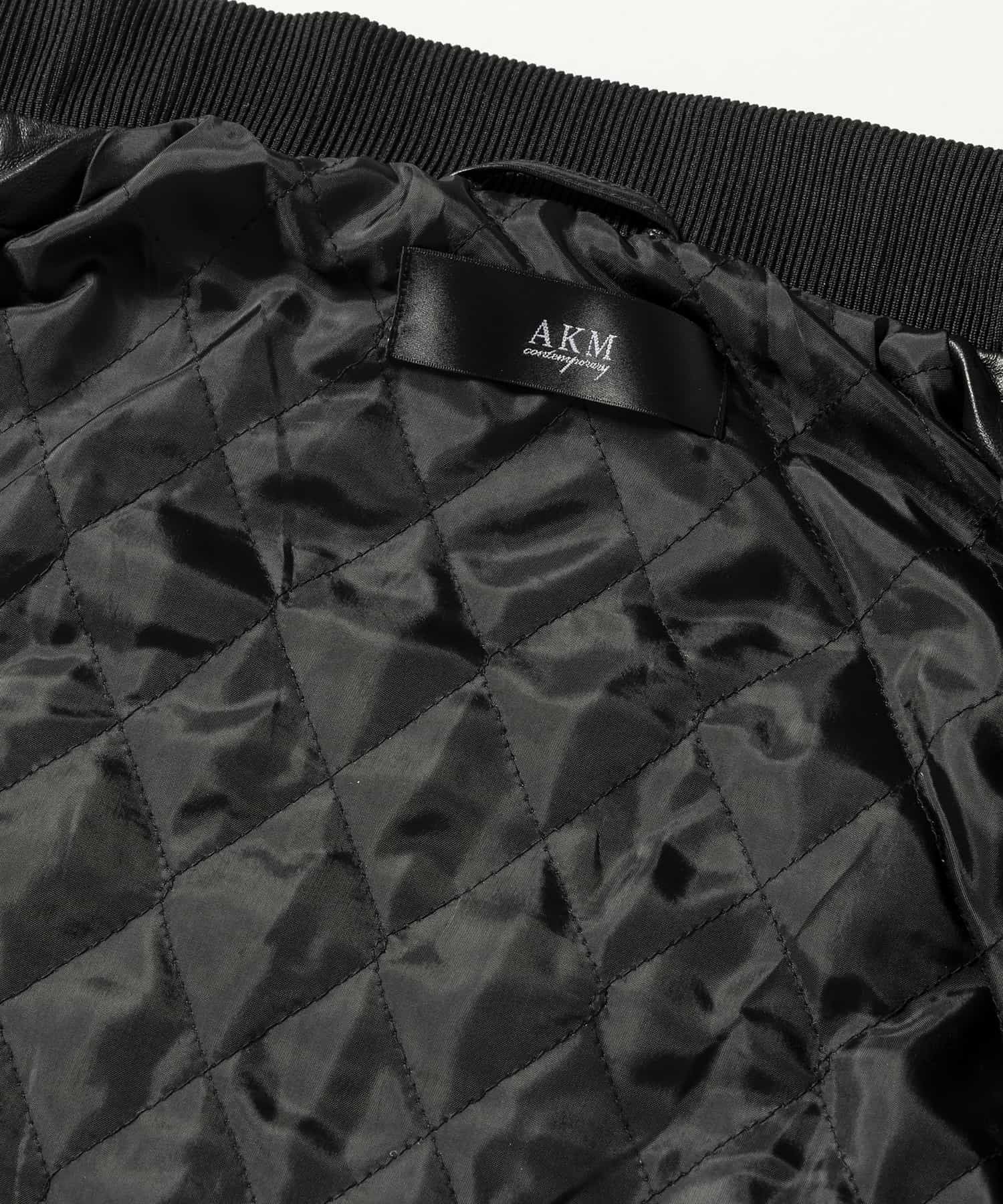 AKM Contemporary(エイケイエムコンテンポラリー)レザーブルゾン 