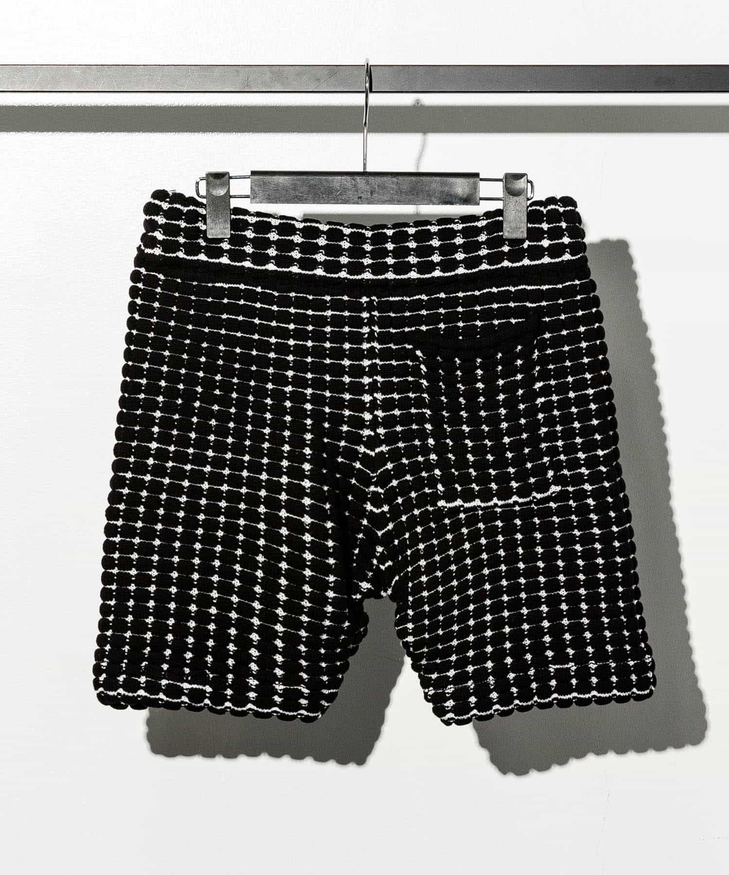 1piu1uguale3ウノピゥウノウグァーレトレ　ワイドショートパンツ　刺繍 1PIU1UGUALE3 RELAX ウノピュウノウグァーレトレ ウノピゥウノウグァー