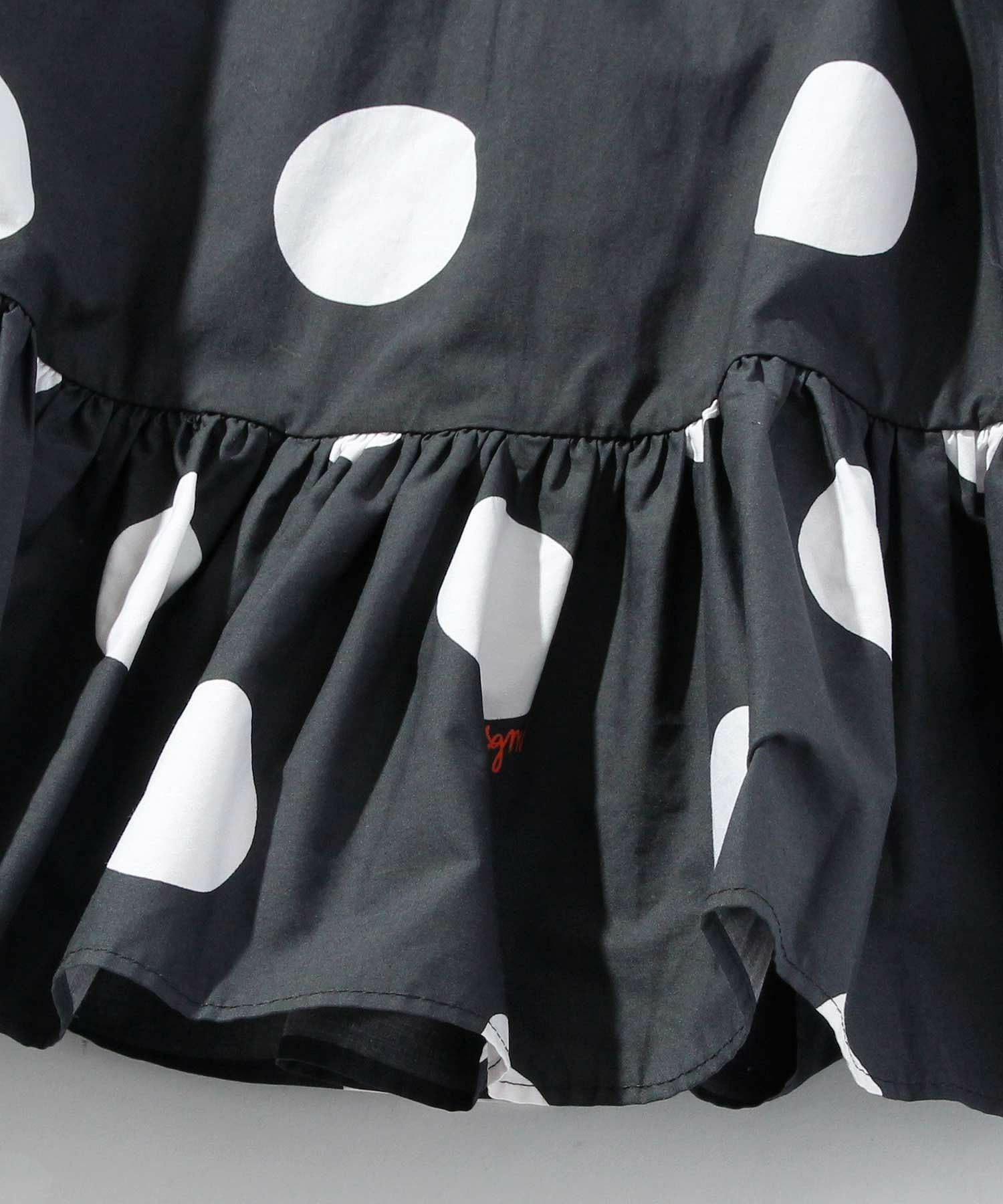 MSGM(エムエスジーエム)Kids & Junior ドット柄コットンスカート