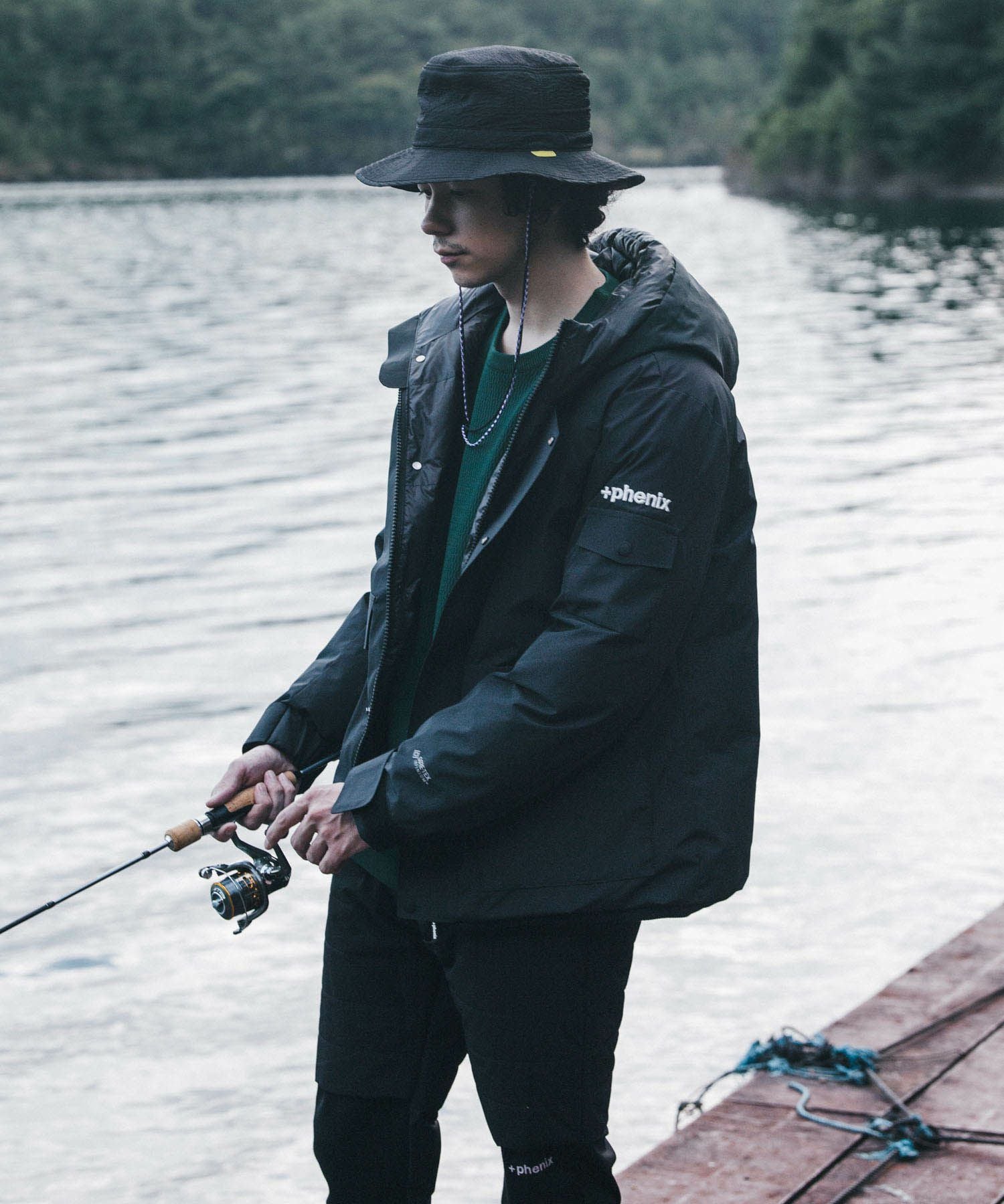 Doffpason ディフェンダージャケット テンダー TENDER Co. デニムジャケット ブラックホール染め DENIM