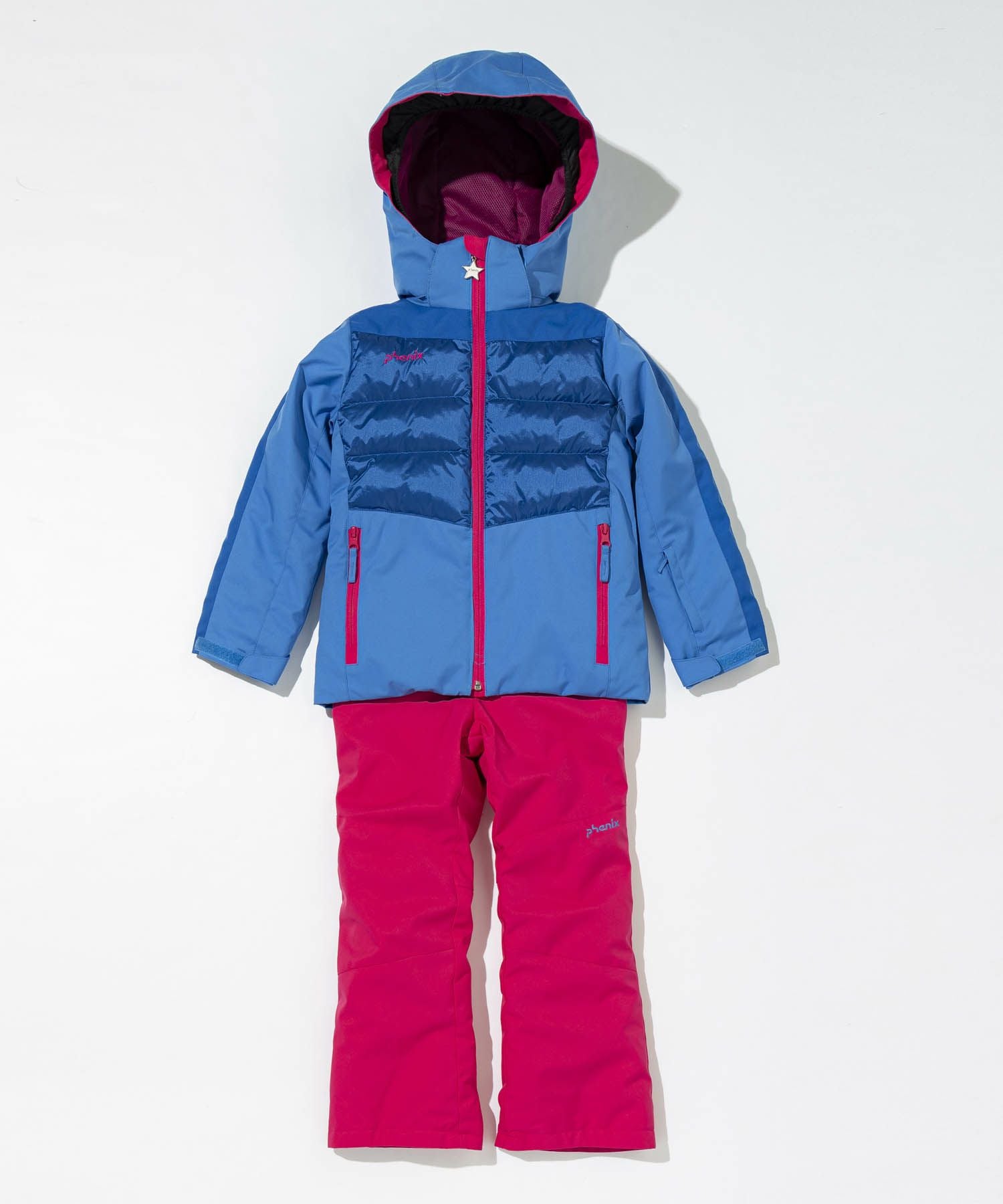 送料無料 新品 PHENIX Quilt Kids 2ピース 140 NAB phenix(フェニックス)Quilt Kid's Two-Piece キッズ/スキーウェア