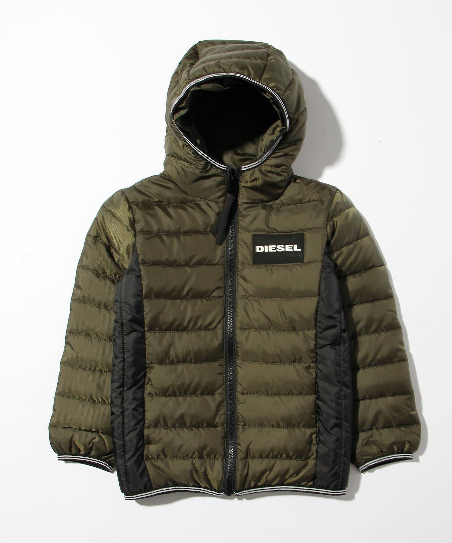 DIESEL Kids&Juniorブルゾンフーディーパディングジャケットコート DIESEL(ディーゼル)Kids & Junior フーディーパディングジャケット