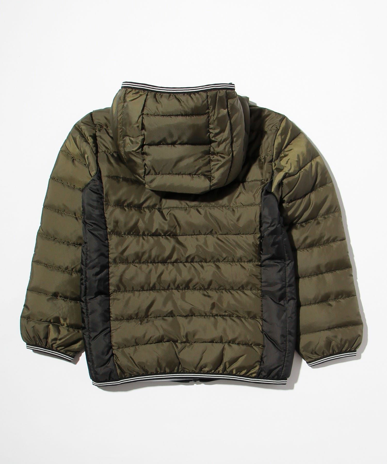 DIESEL ディーゼル　キッズ　フーディー　ブルゾン　カーキ　150 160 DIESEL(ディーゼル)Kids & Junior ミリタリーフーディーブルゾン