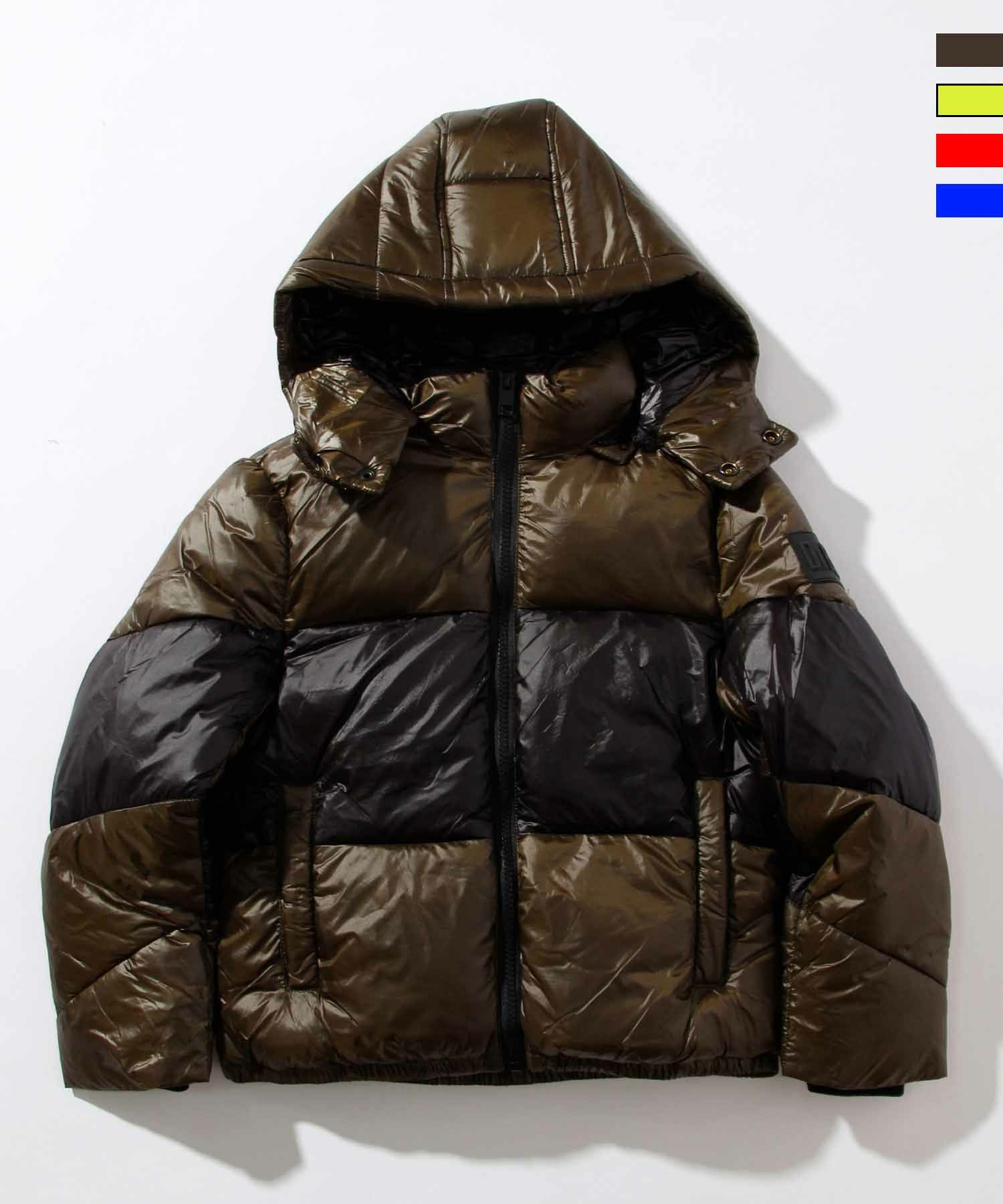DIESEL ディーゼル　キッズ　フーディー　ブルゾン　カーキ　150 160 DIESEL(ディーゼル)Kids & Junior ミリタリーフーディーブルゾン