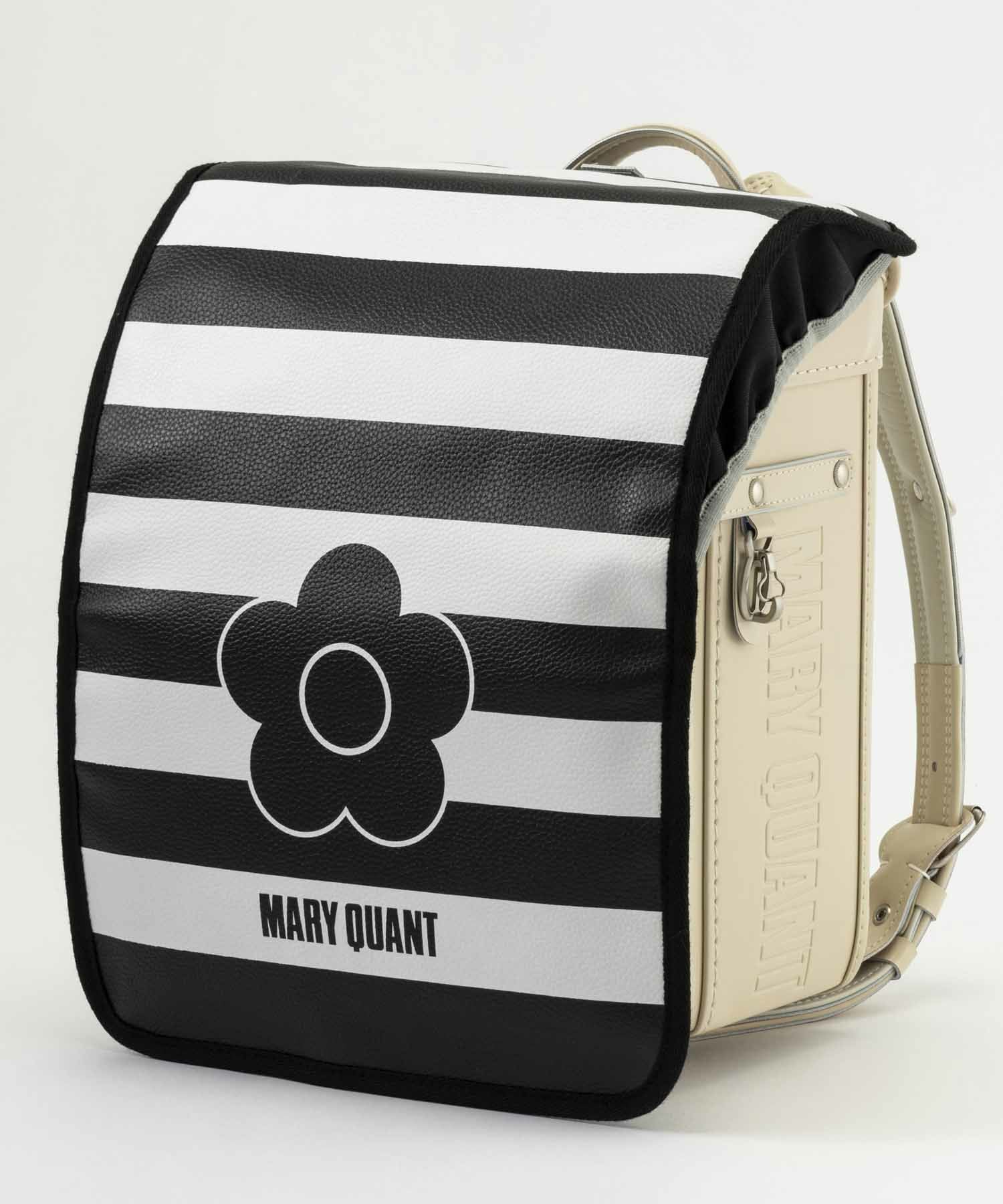 MARY QUANT(マリークワント)ボーダーフラワーランドセルカバー 