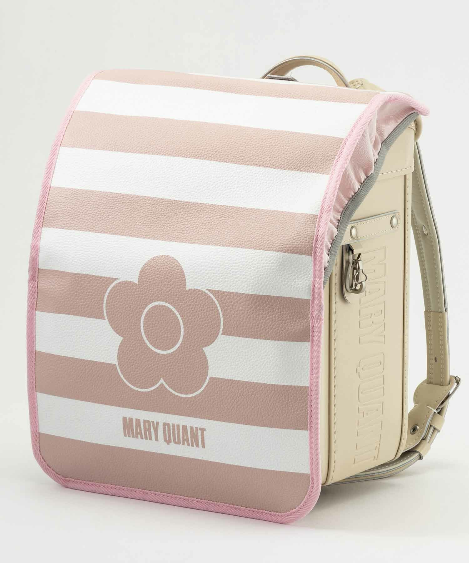 MARY QUANT(マリークワント)ボーダーフラワーランドセルカバー