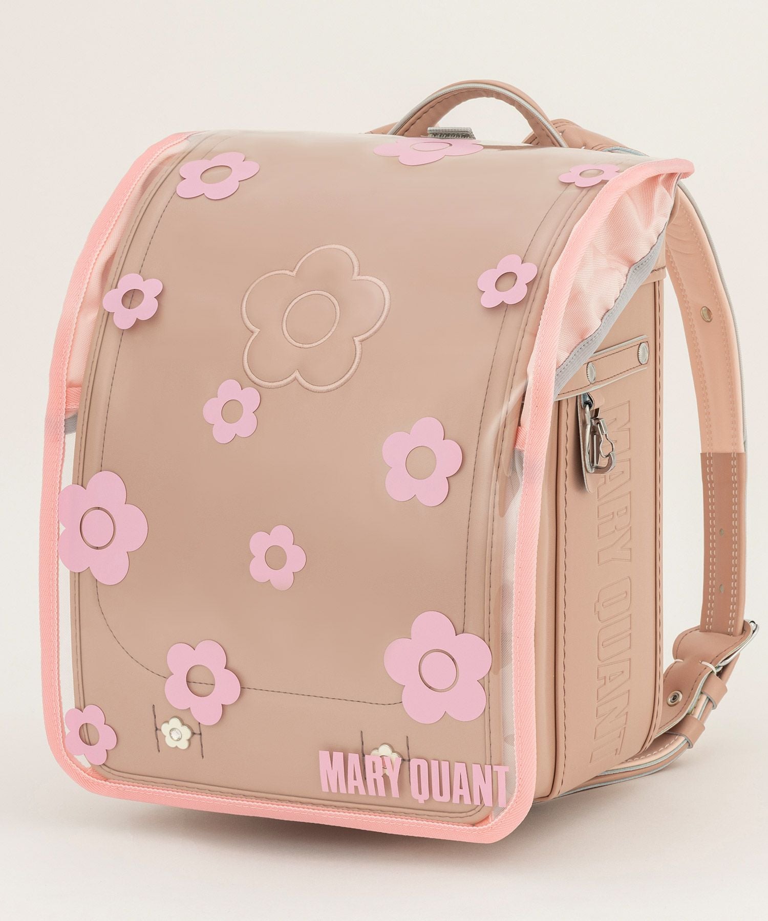 MARY QUANT(マリークワント)ランダムフラワークリアランドセルカバー