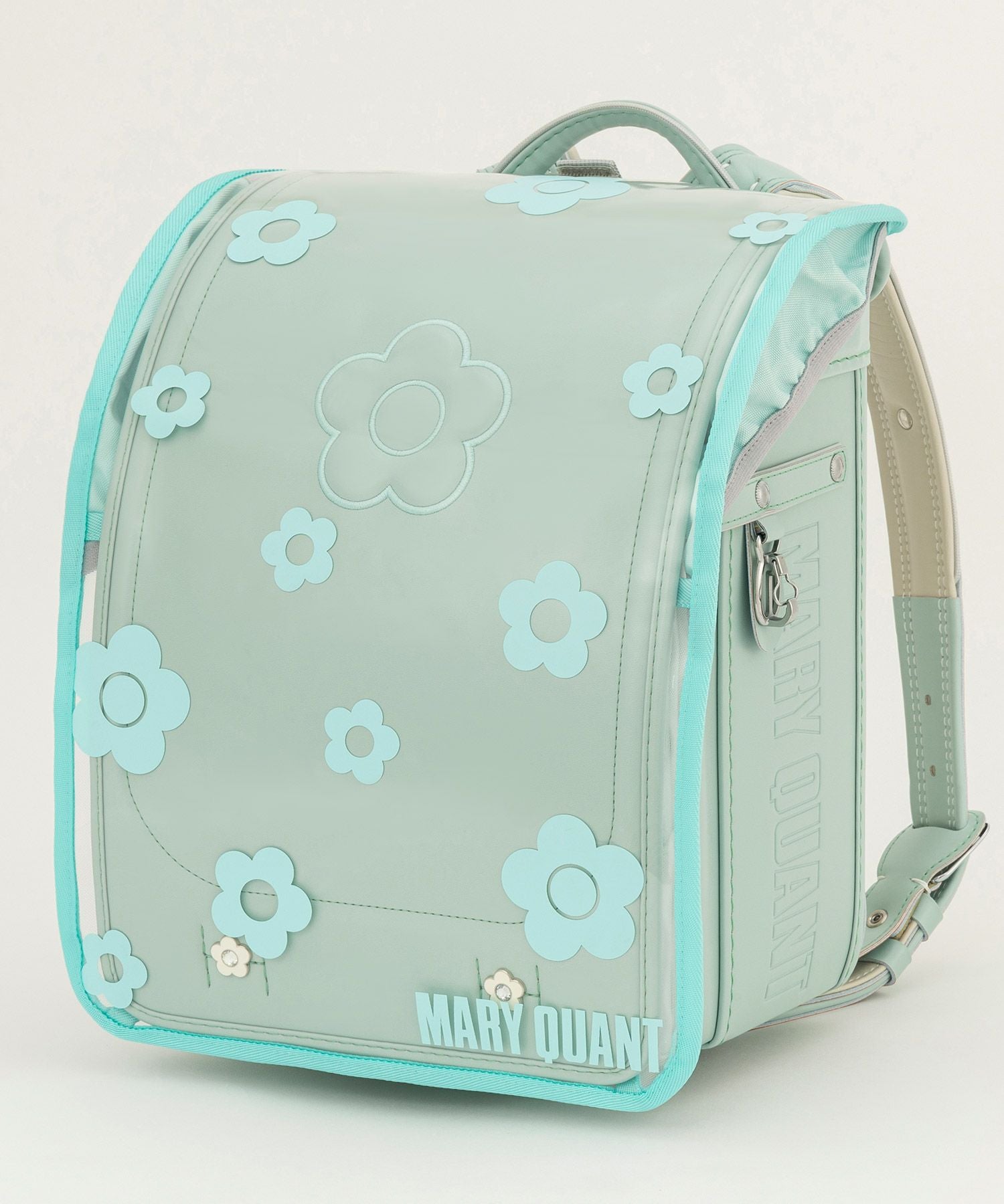 MARY QUANT(マリークワント)ランダムフラワークリアランドセルカバー