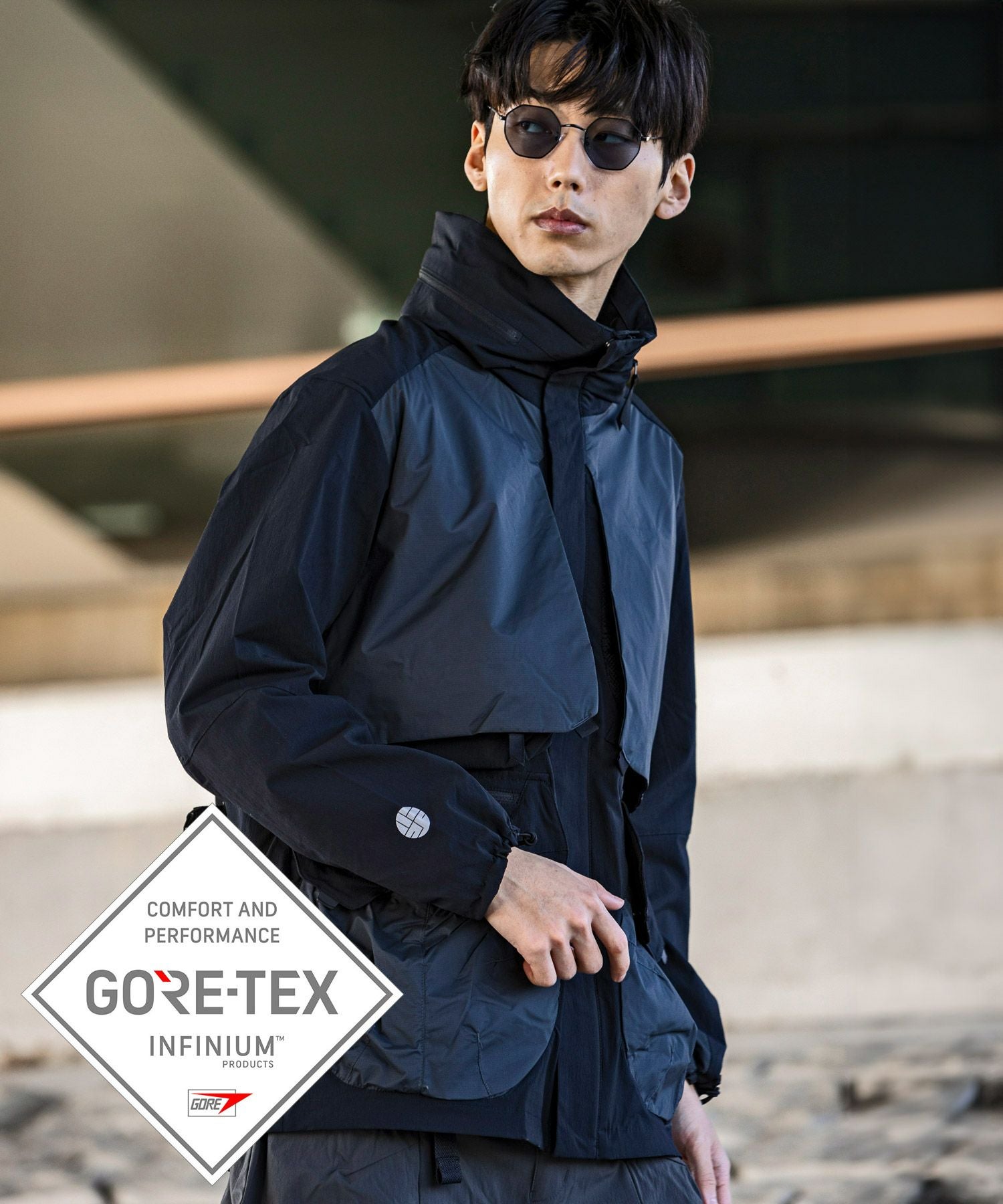 ふくふく alk phenix(アルクフェニックス)Convoy jacket / Karu-Stretch Taffeta