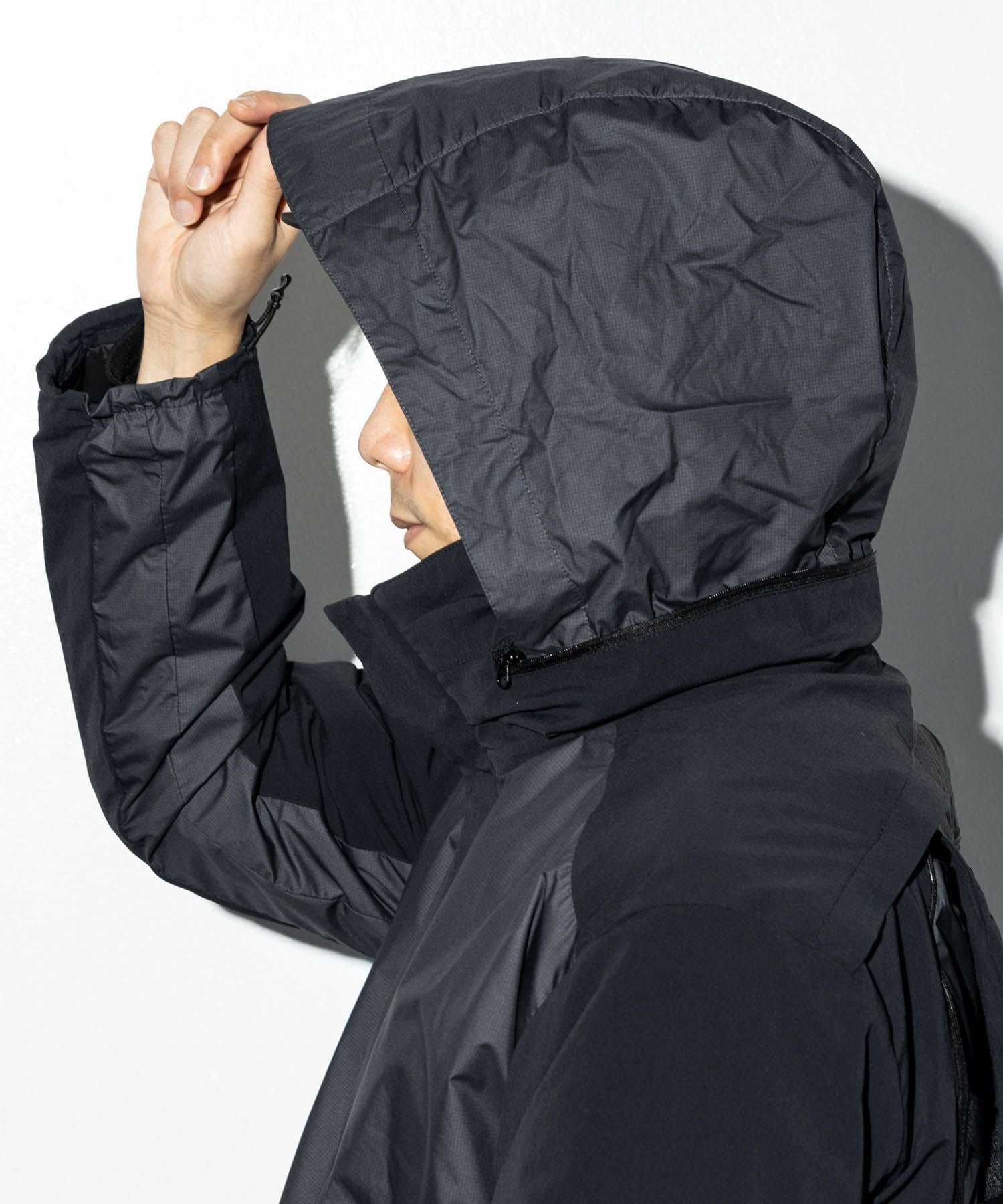 ホォアナデアルコ　ブラック alk phenix(アルクフェニックス)Convoy jacket / Karu-Stretch Taffeta