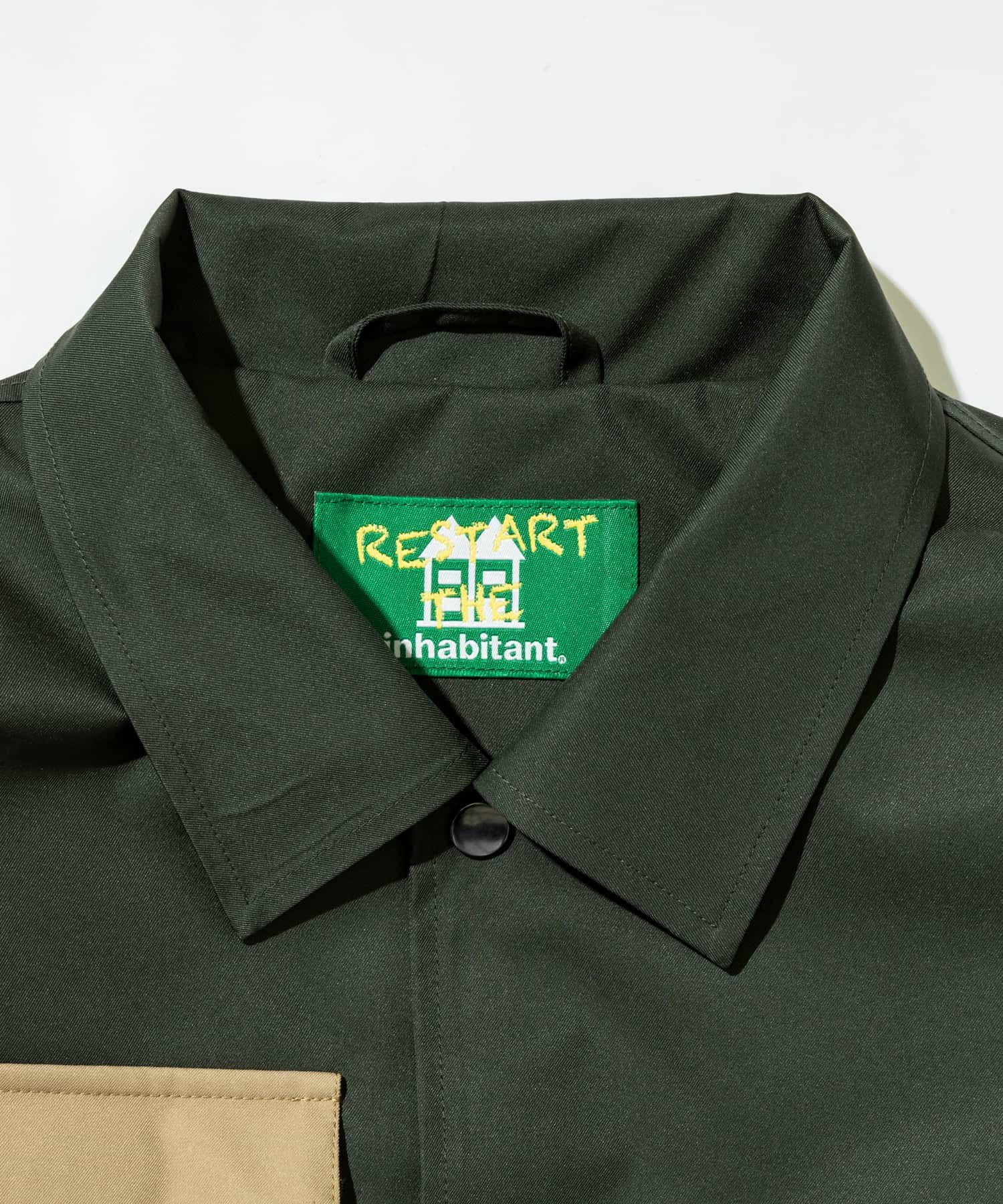 inhabitant(インハビタント)ECO NYLON Polyester Taffeta 2L