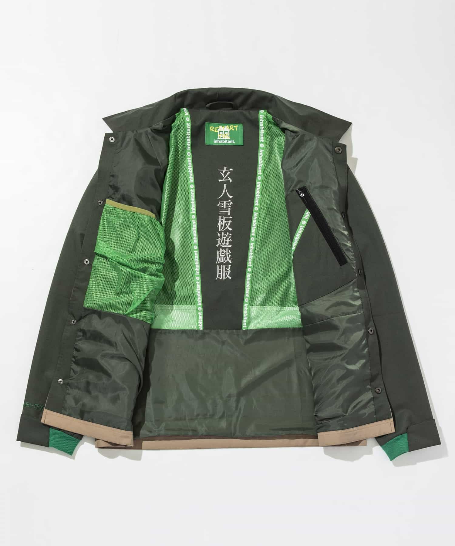 inhabitant(インハビタント)ECO NYLON Polyester Taffeta 2L