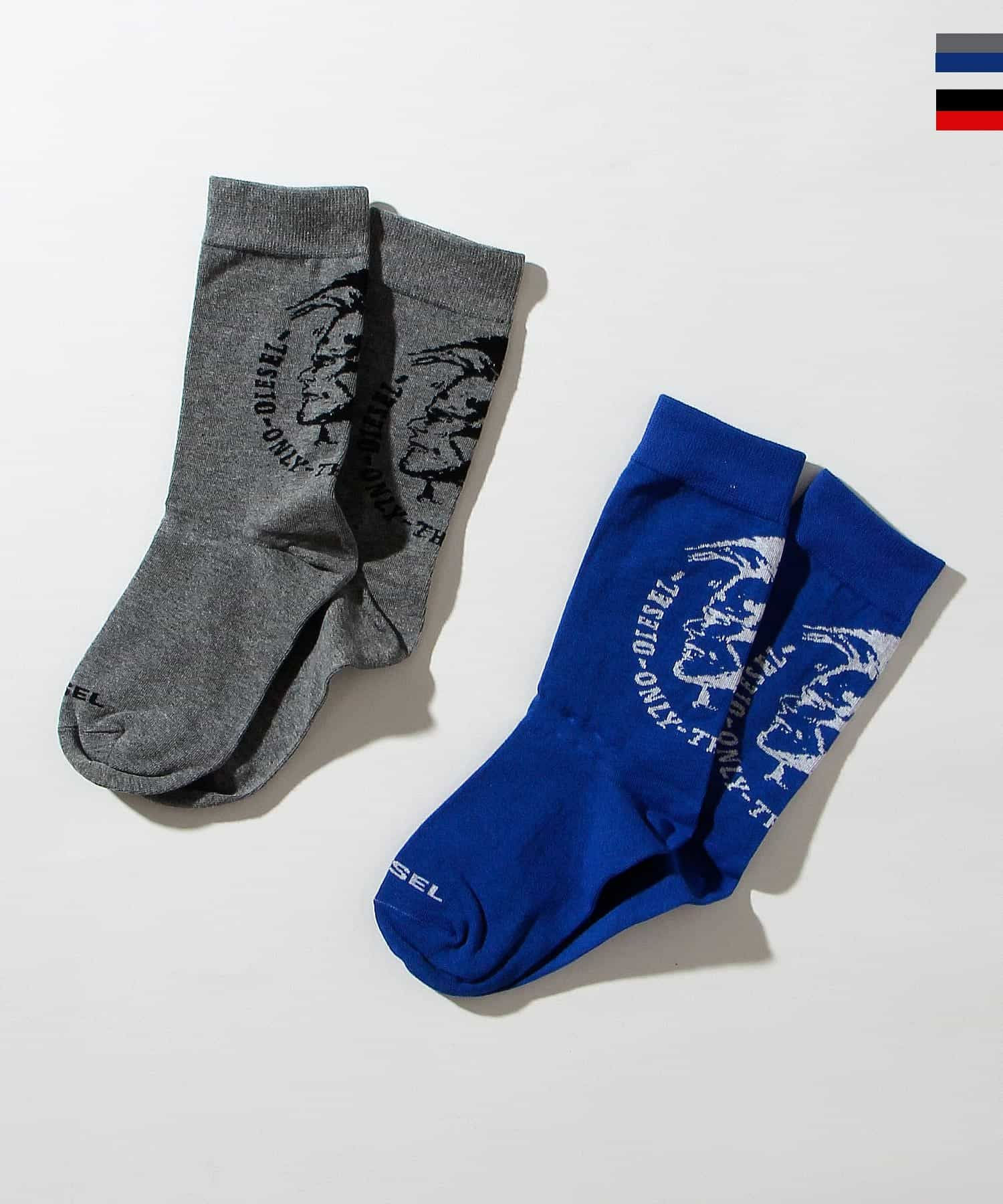 DIESEL(ディーゼル)Kids & Junior ブランドロゴ靴下ソックス | SHIFFON