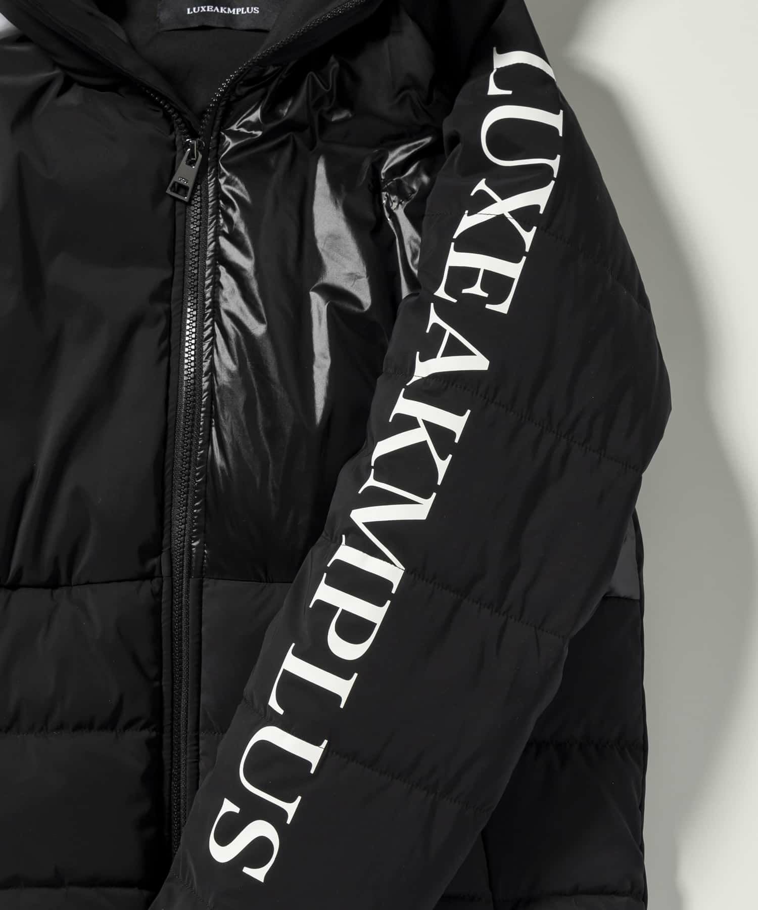 新品【LUXEAKMPLUS】ゴルフ　パデッドジャケット　中綿ジャケット　XL LUXEAKMPLUS(リュクスエイケイエムプラス)ゴルフ バイカラーパデッド