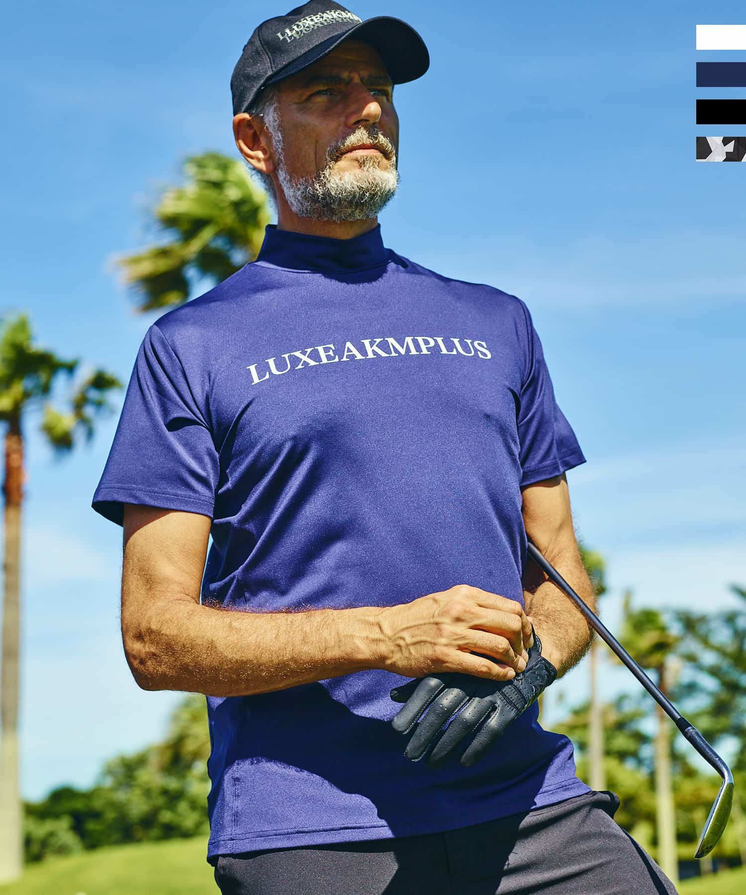 LUXEAKMPLUS(リュクスエイケイエムプラス)ゴルフ ベーシックロゴモック