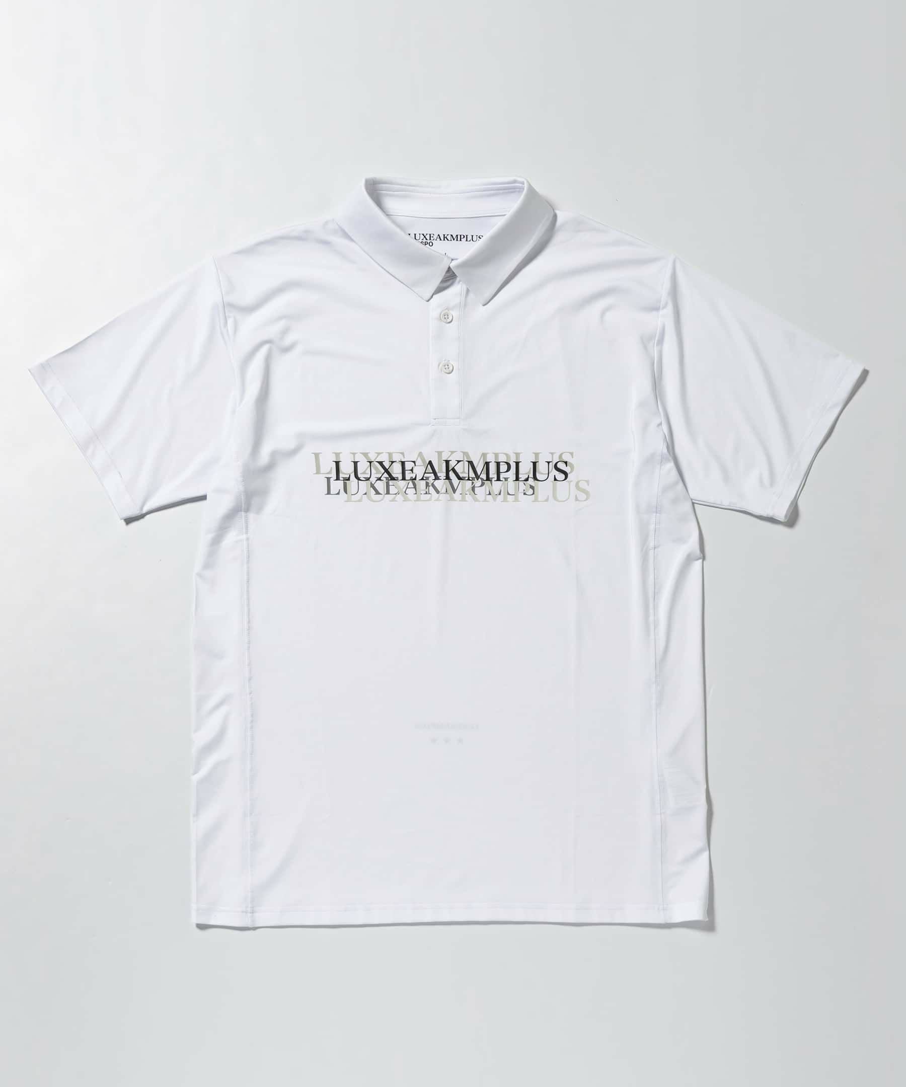 LUXEAKMPLUS(リュクスエイケイエムプラス)ゴルフ マルチロゴ半袖