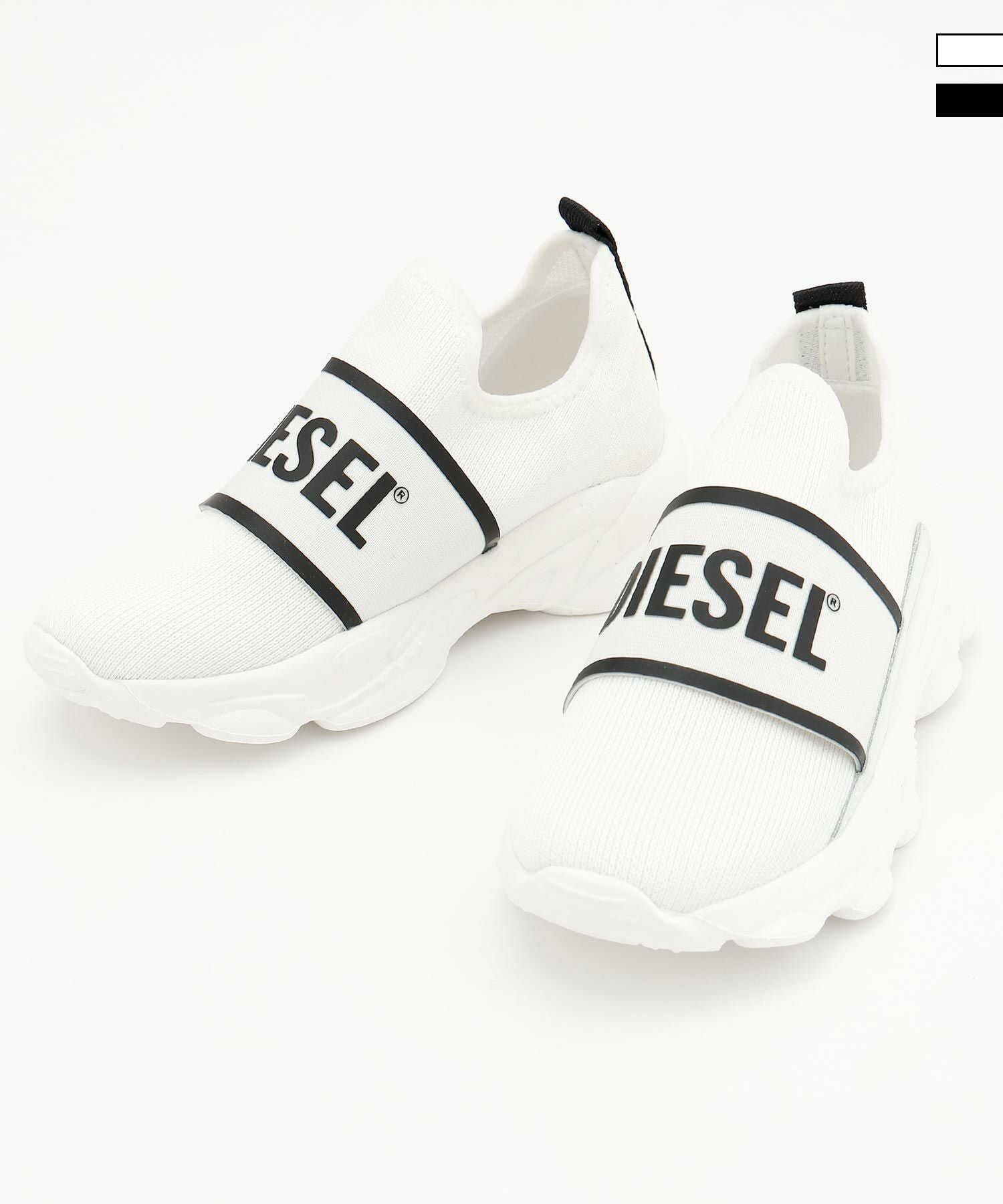 DIESEL(ディーゼル)Kids & Junior ワンポイントブランドロゴスニーカー