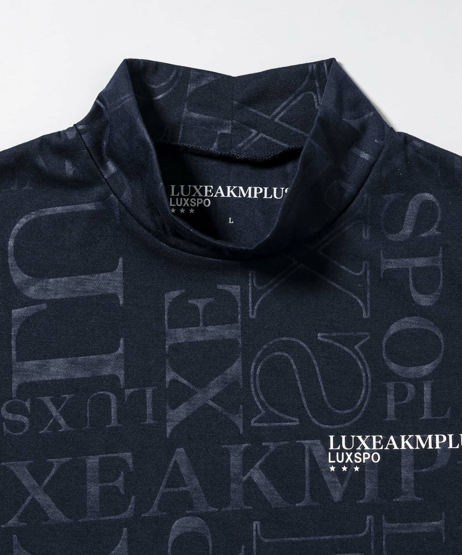 LUXEAKMPLUS(リュクスエイケイエムプラス)ゴルフ ロゴパターン半袖