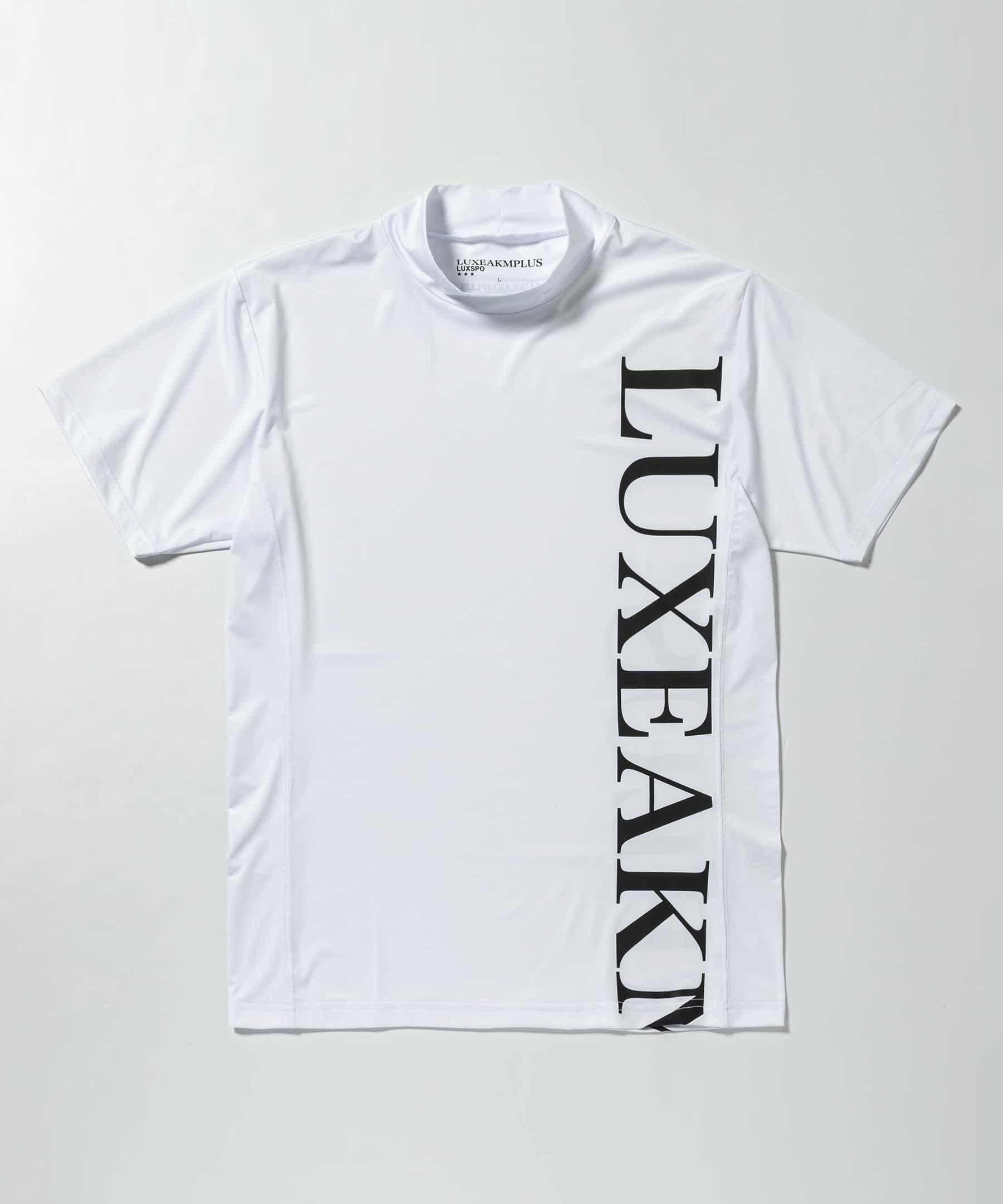 LUXEAKMPLUS(リュクスエイケイエムプラス)ゴルフ バーチカルロゴ半袖