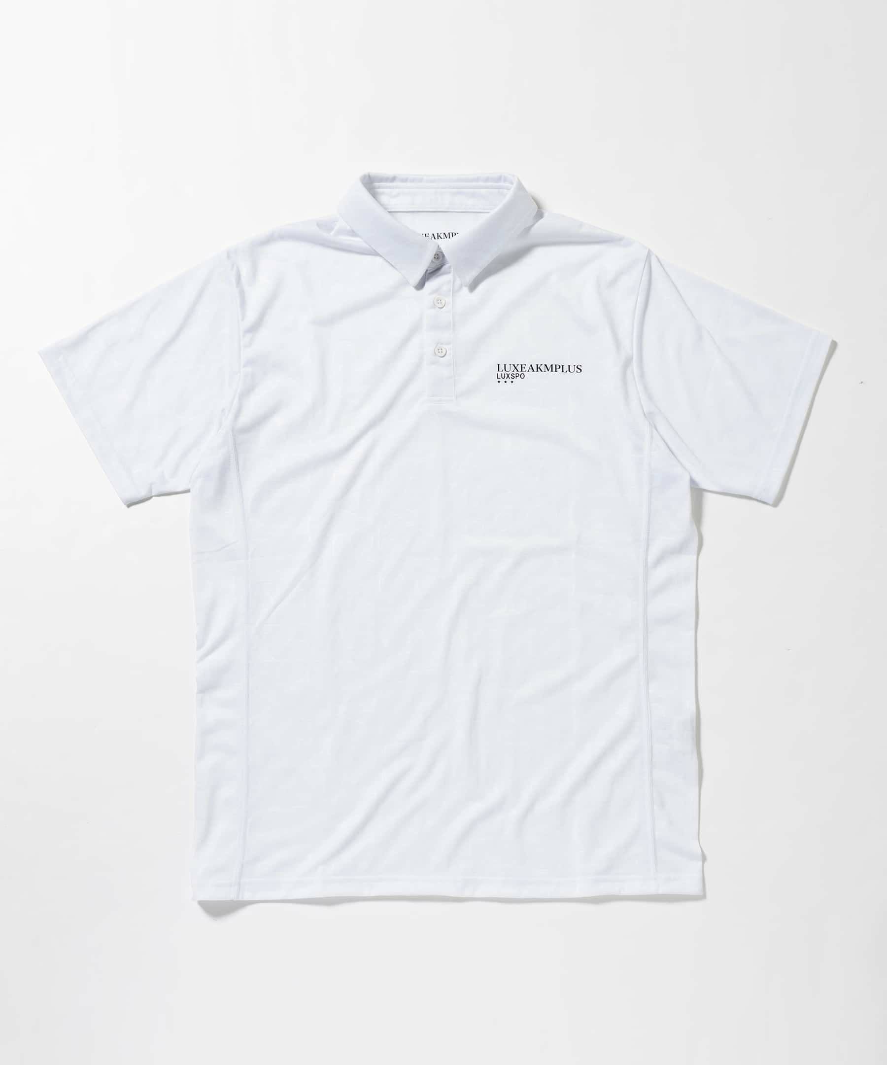 LUXEAKMPLUS(リュクスエイケイエムプラス)ゴルフ ロゴパターン半袖