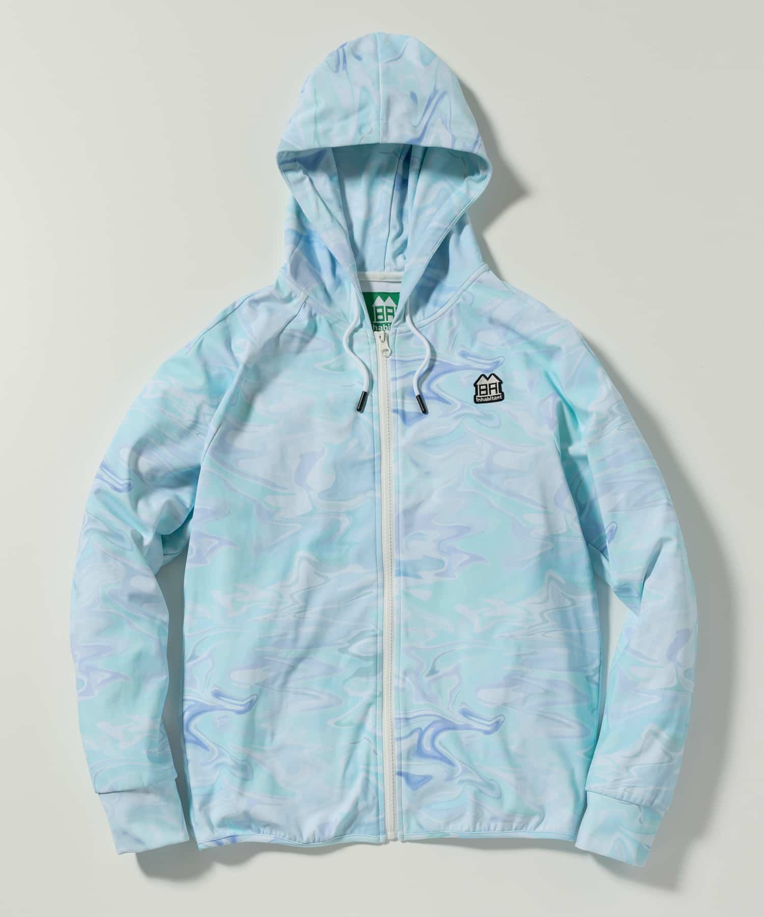inhabitant - INHABITANT【Boat Womans Dry Hoodie】BLUE L inhabitant(インハビタント)Boat Womans Dry Hoodie レディース