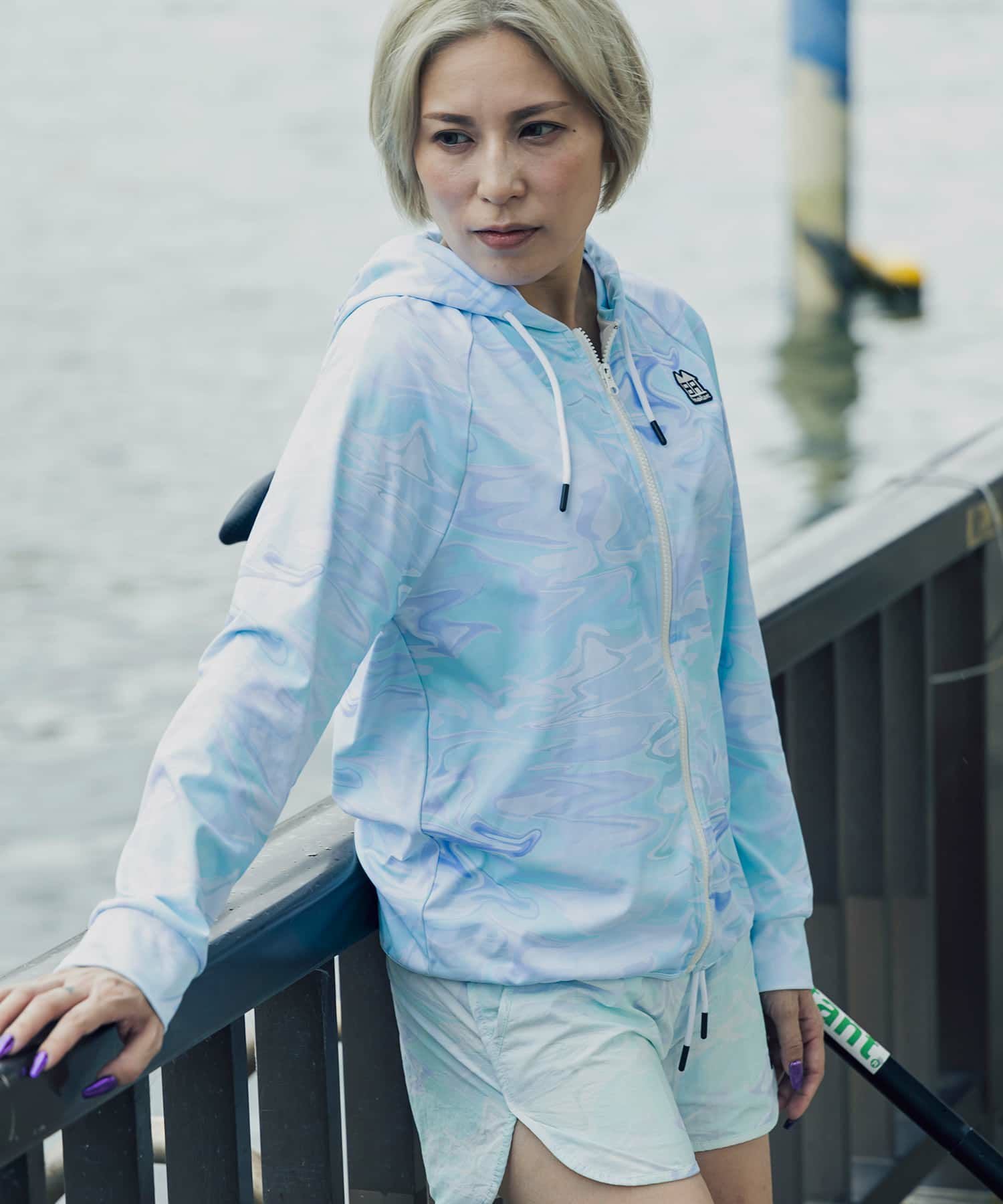 inhabitant(インハビタント)Boat Womans Dry Hoodie レディース