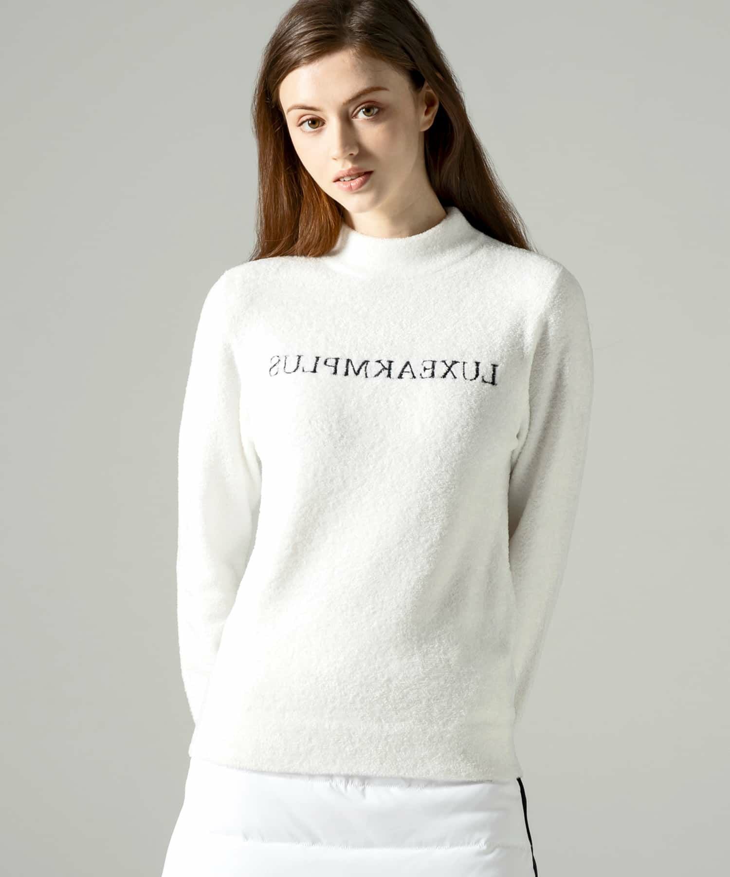 未使用タグ付きフランシュリッペfl5 王子さまニット LUXEAKMPLUS(リュクスエイケイエムプラス)ゴルフ モックネック