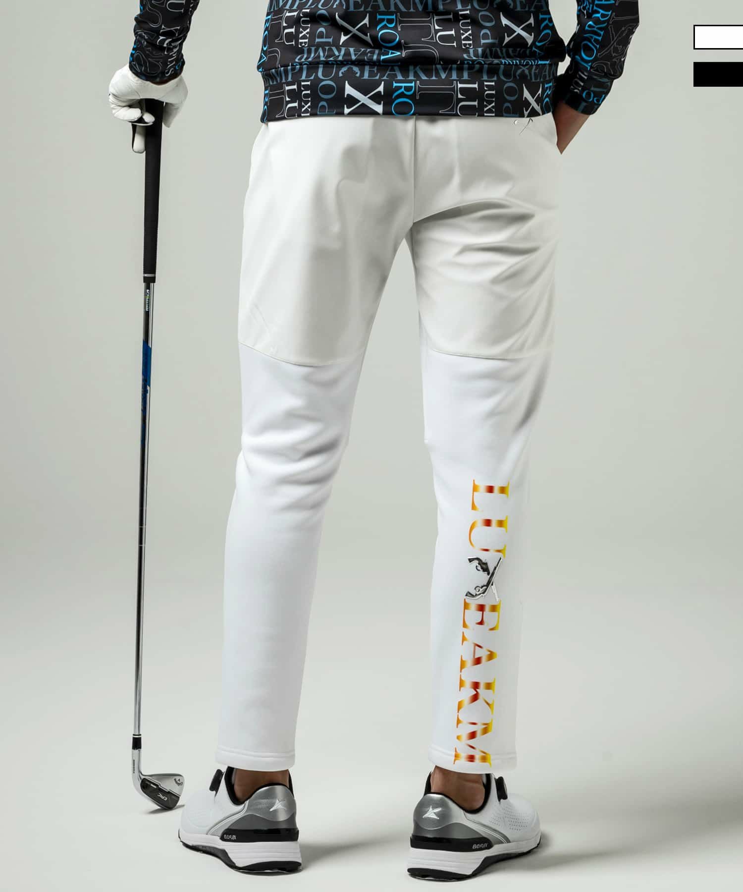 RUFFLOG ゴルフパンツ L 楽天市場】RUFFLOG ラフロッグ パンツ サイズ:XL 22AW ロゴ パッチ