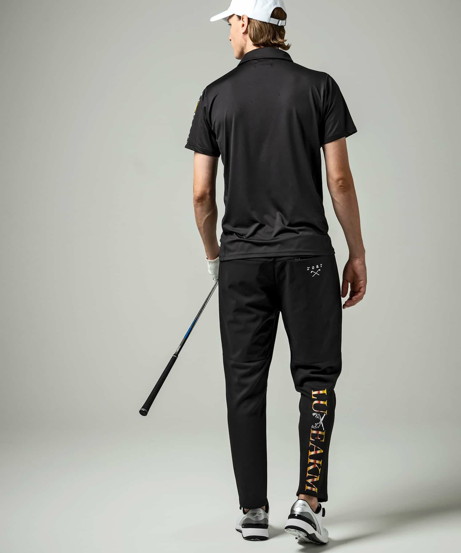 【LUXEAKMPLUS×roar】 バックロゴ防風パンツ新品未使用 タグ付 LUXEAKMPLUS×roar】 バックロゴ防風パンツ新品未使用 タグ付