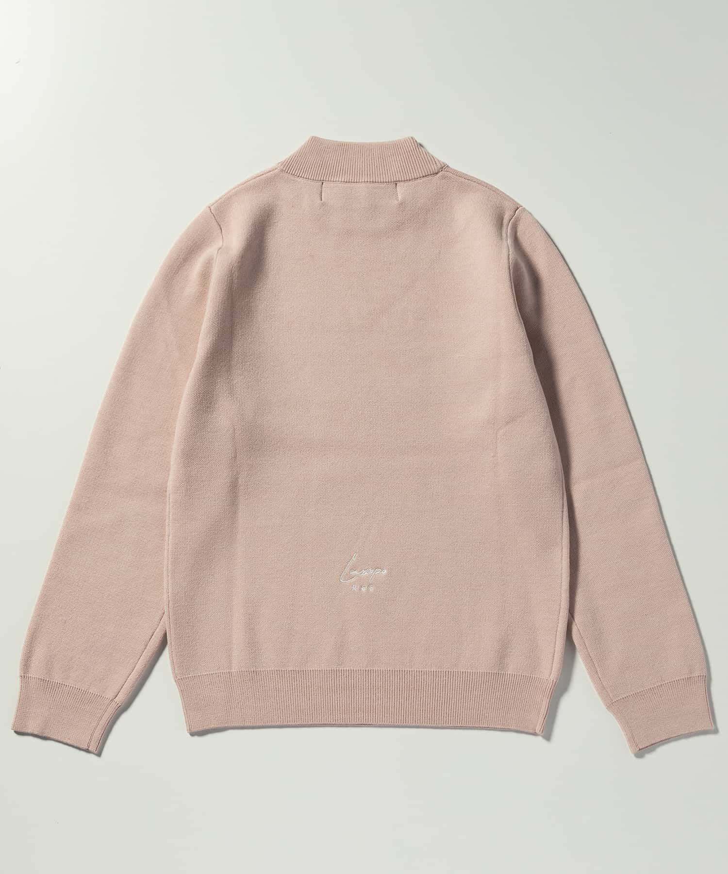 未使用タグ付きフランシュリッペfl5 王子さまニット LUXEAKMPLUS(リュクスエイケイエムプラス)ゴルフ モックネック