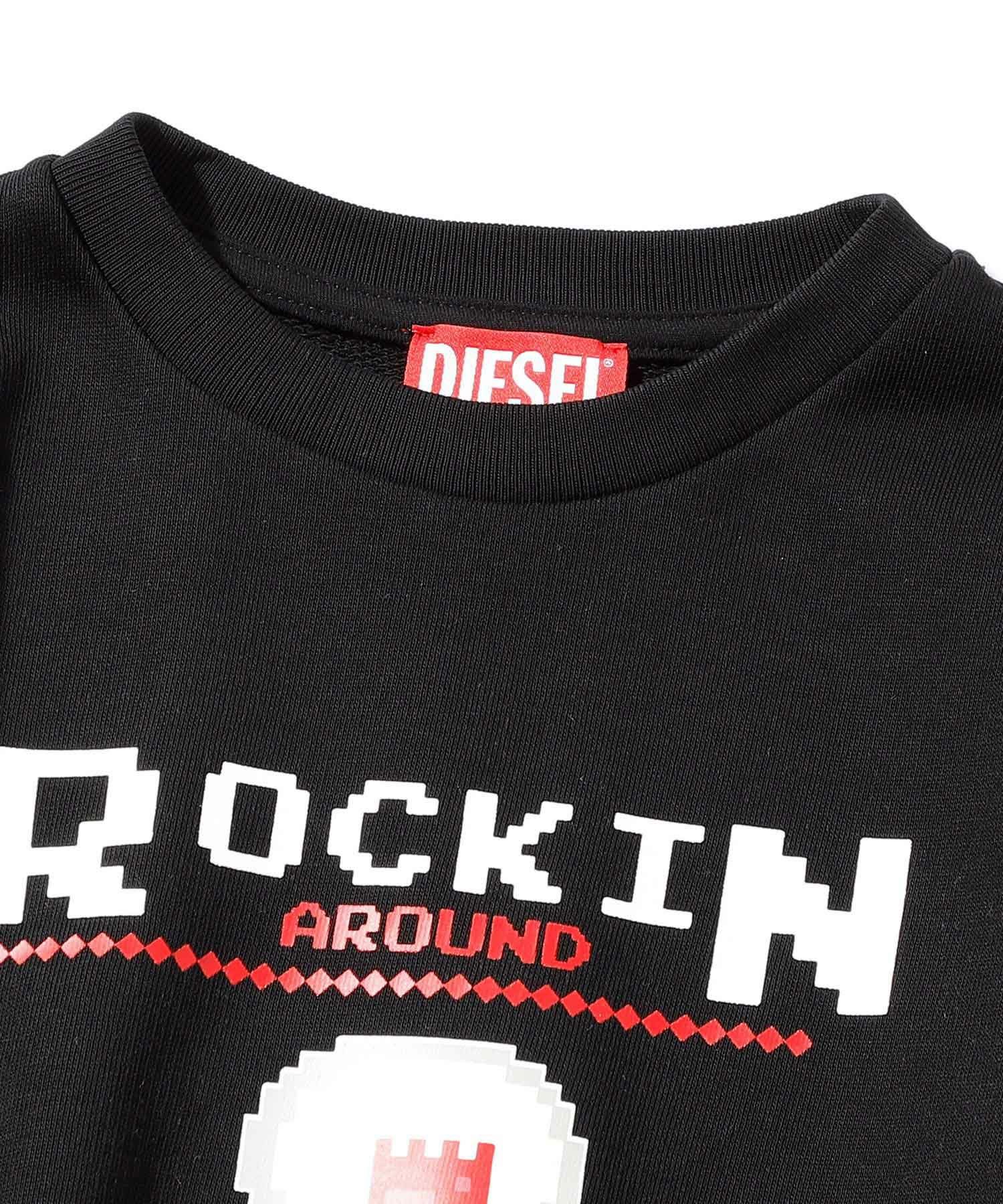 DIESEL(ディーゼル)Kids & Junior ブランドロゴ長袖スウェットプル