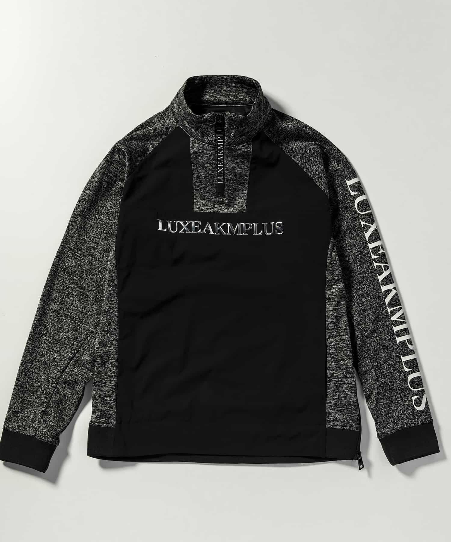 LUXEAKMPLUS(リュクスエイケイエムプラス)ゴルフ ハーフジップ防風