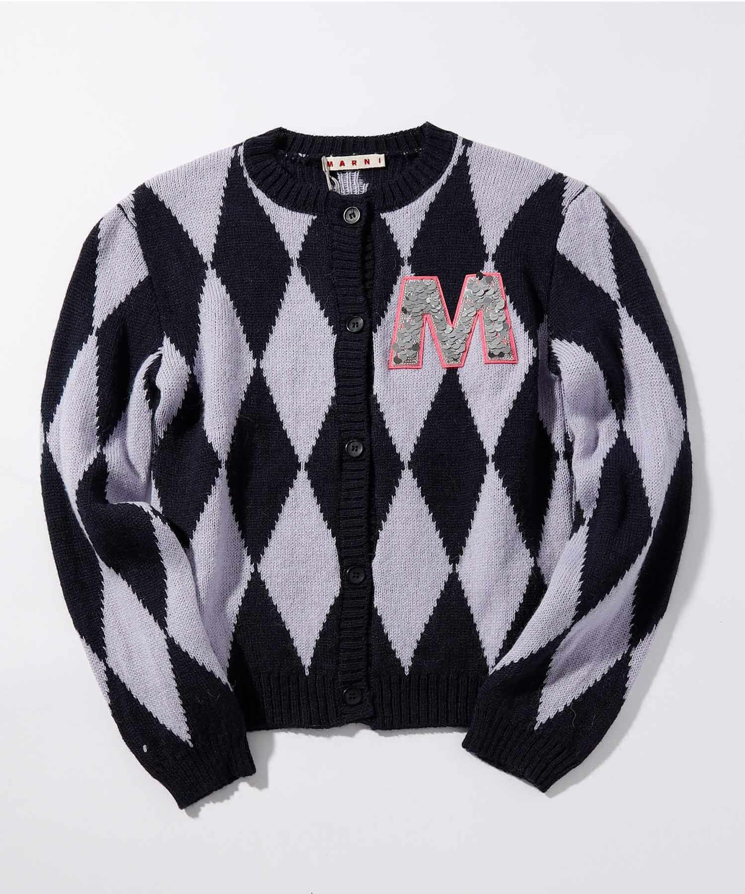 MARNIマルニイタリア製丸みデザイン毛カーディガン40トリンドル柴咲コウ愛用 マルニ (MARNI)レディース/カーディガンの通販 | YOOX(ユークス)