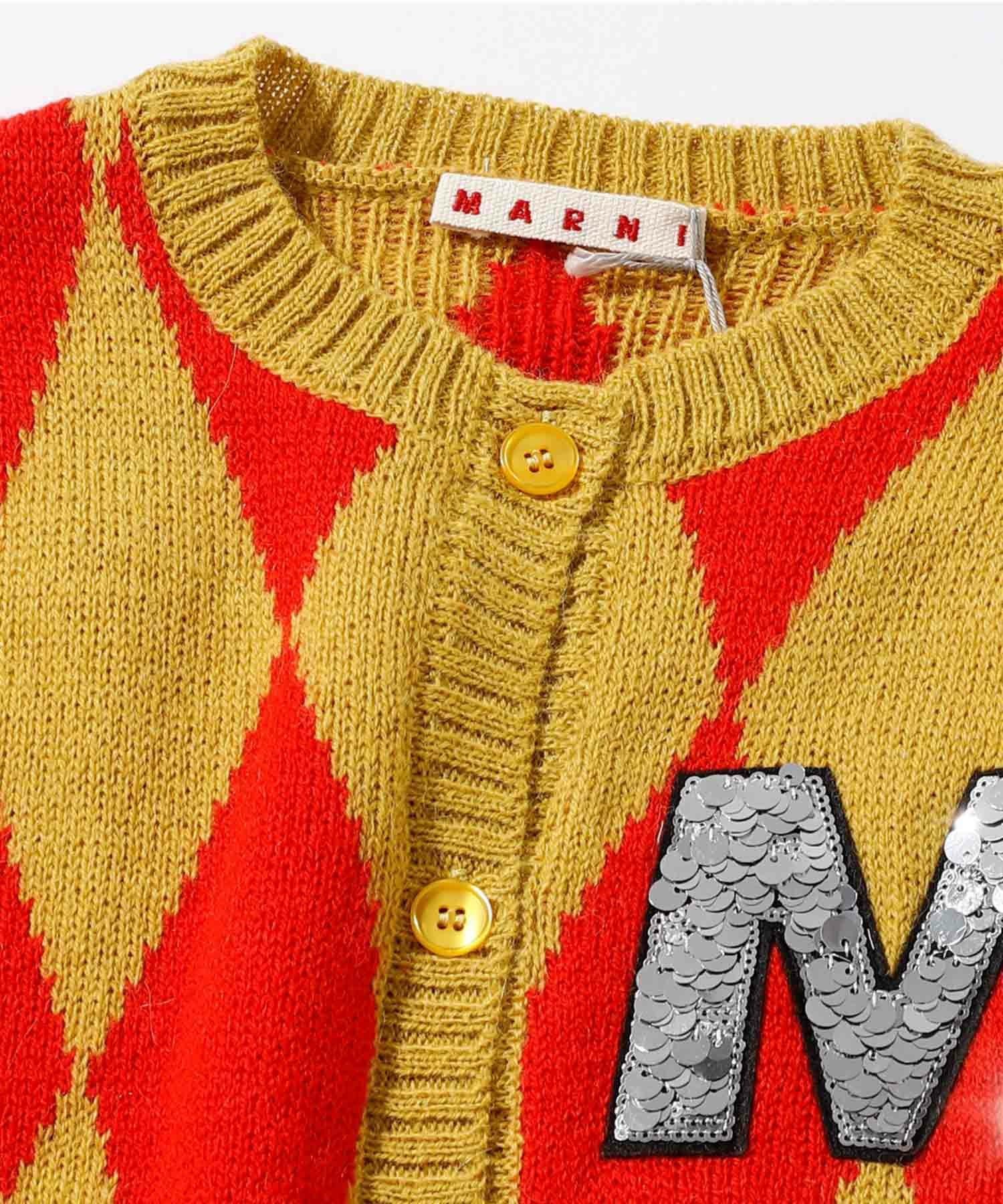 L*n様 MARNI ボタン付きニットカーディガン ネイビー・イエロー 楽天市場】MARNI マルニ カーディガン CDMD0256Q1 UFH440 レディース