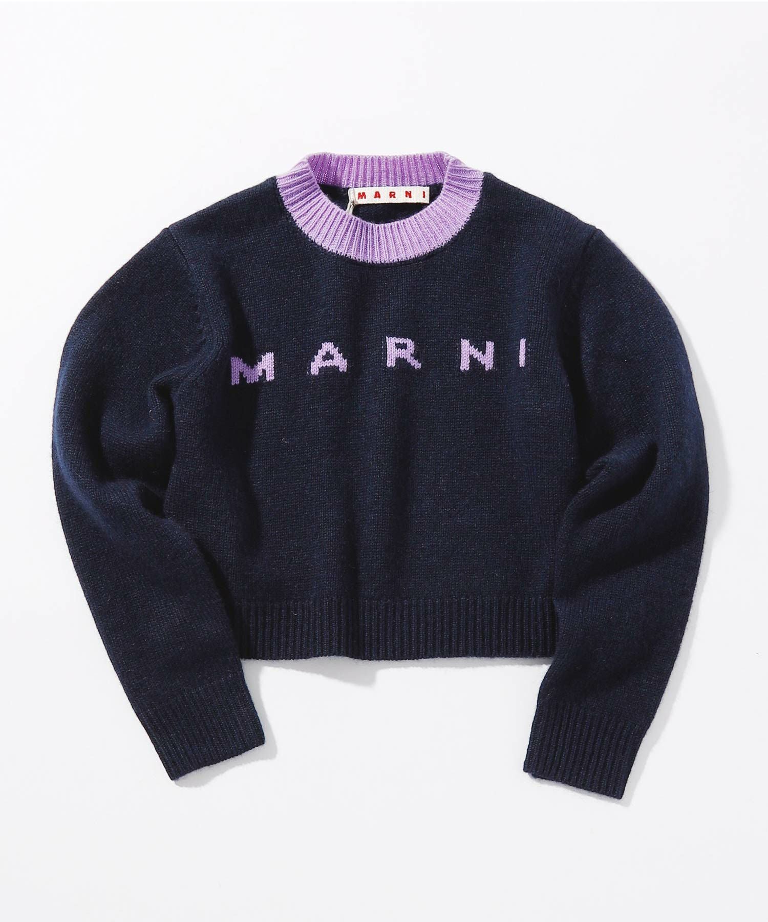 MARNI(マルニ)Kids & Junior ブランドロゴ長袖ニット | SHIFFON公式