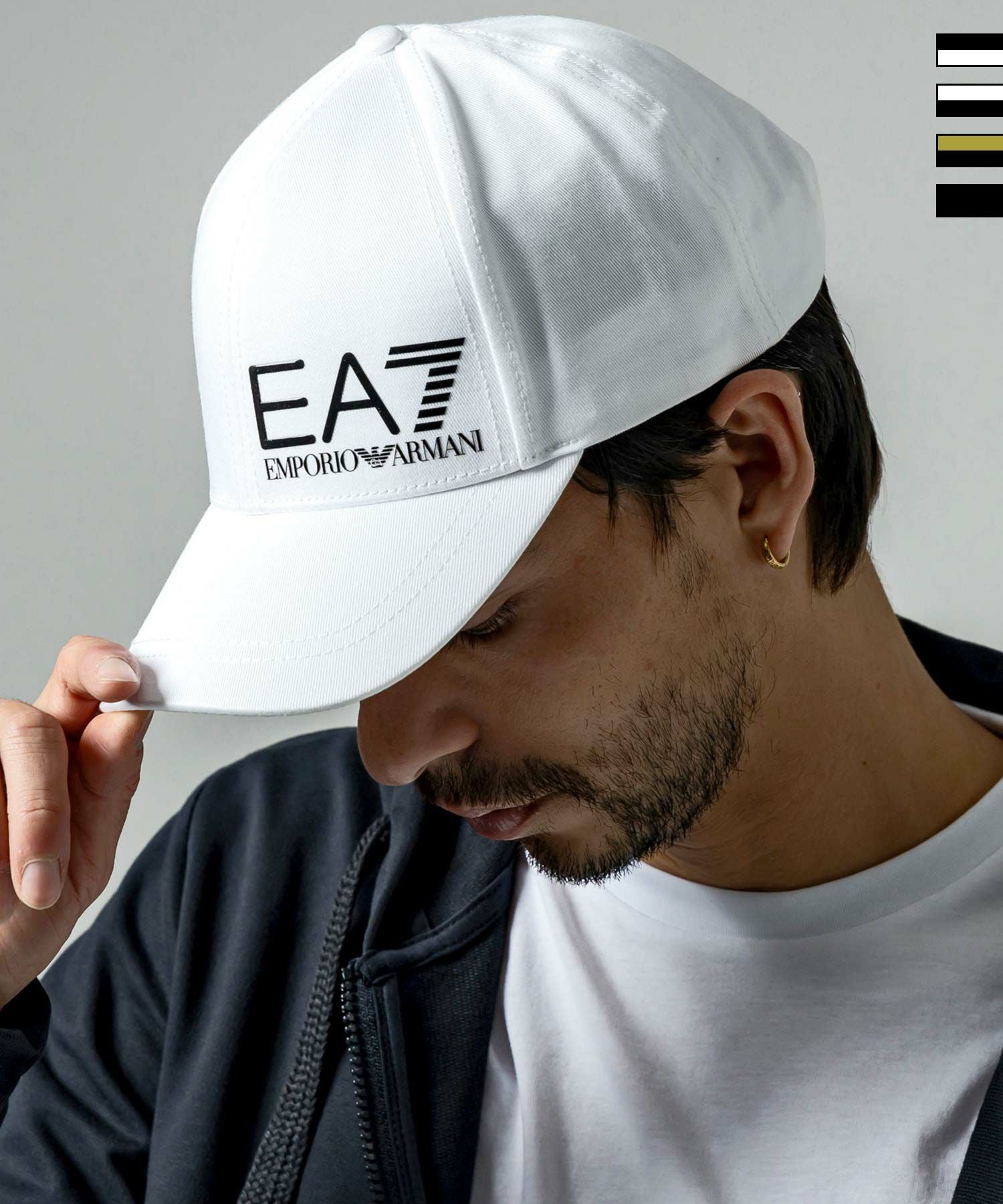 EMPORIO ARMANI EA7(イーエーセブン)TRAIN CORE U CAP LOGO/ロゴ