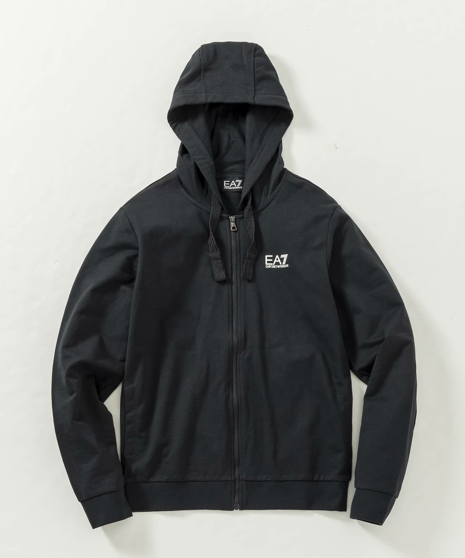 EMPORIO ARMANI EA7 スウェット パーカー ネイビー L EMPORIO ARMANI 大きいサイズ メンズ EA7 エンポリオアルマーニ