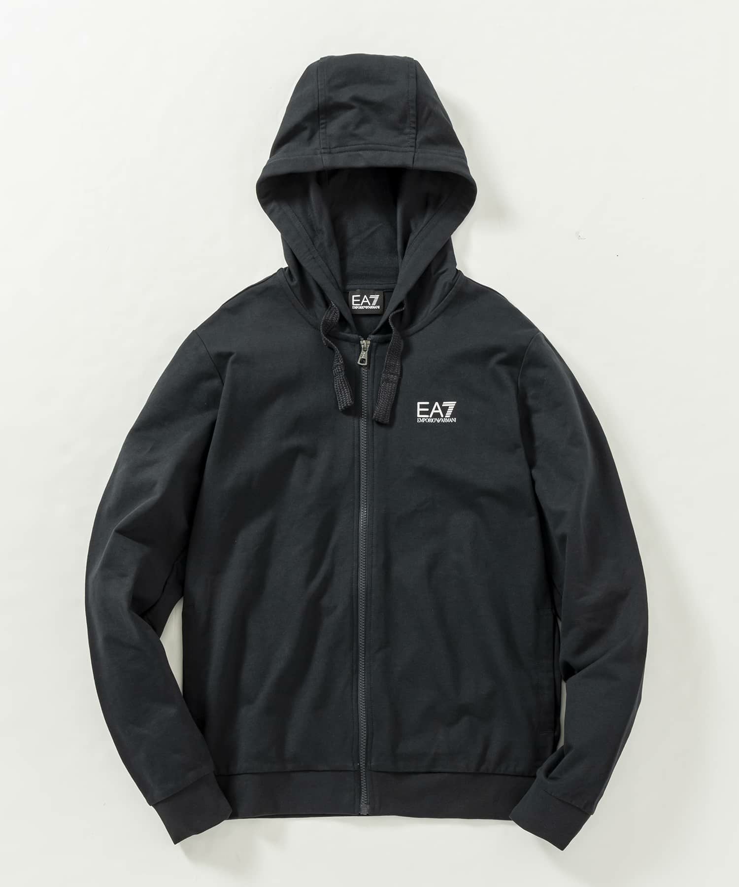 未使用 エンポリオアルマーニ EA7 パーカー フード ジップアップ 裏起毛 M EMPORIO ARMANI EA7(イーエーセブン)TRAIN CORE ID M HOODIE FZ COFT