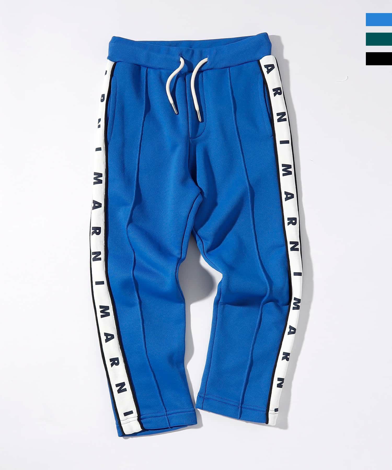 MARNI(マルニ)Kids & Junior ブランドロゴロングトラックパンツ MARNI(マルニ)Kids & Junior ブランドロゴロングトラックパンツ