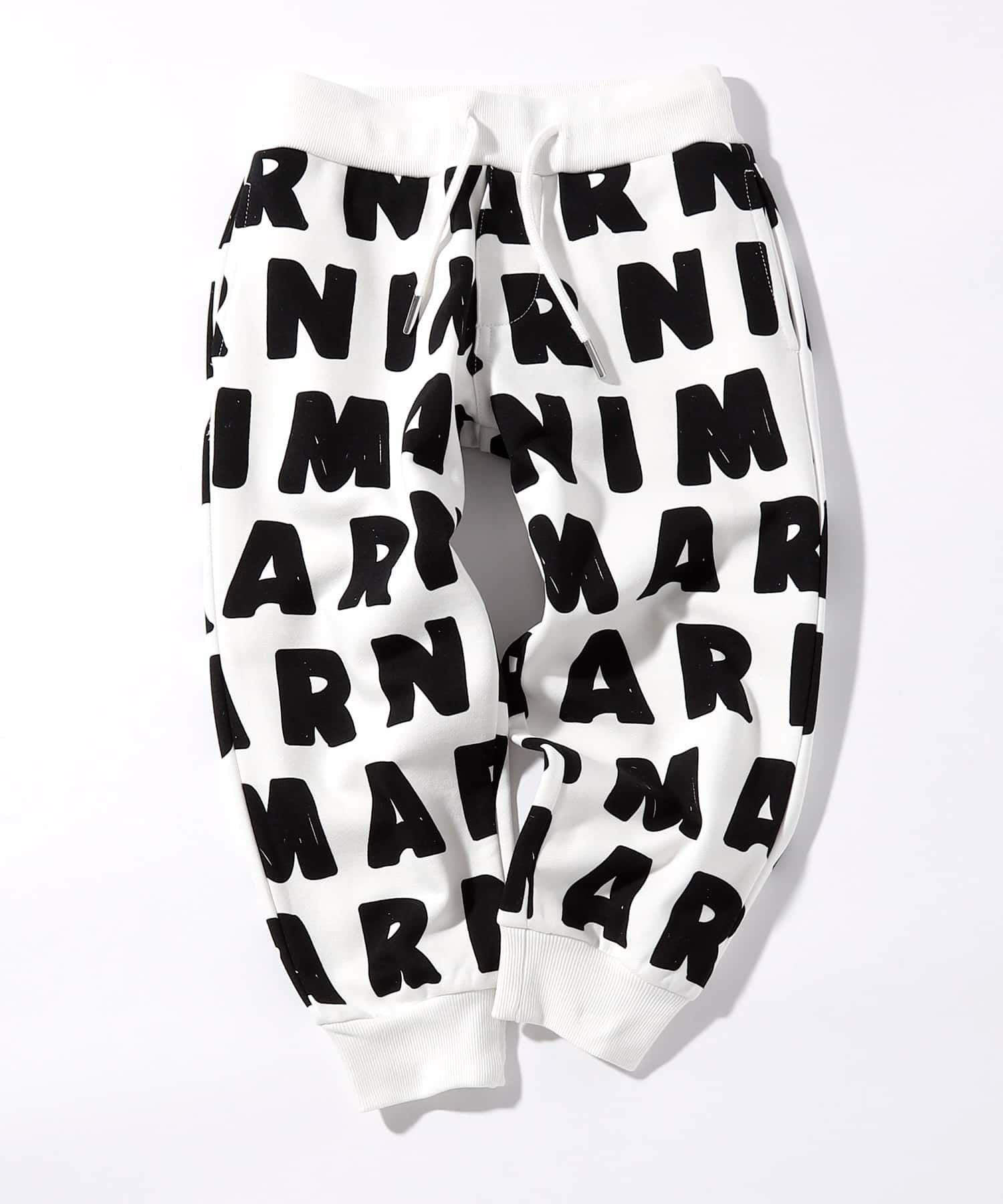 MARNI(マルニ)Kids & Junior ブランドロゴスウェットロングパンツ 