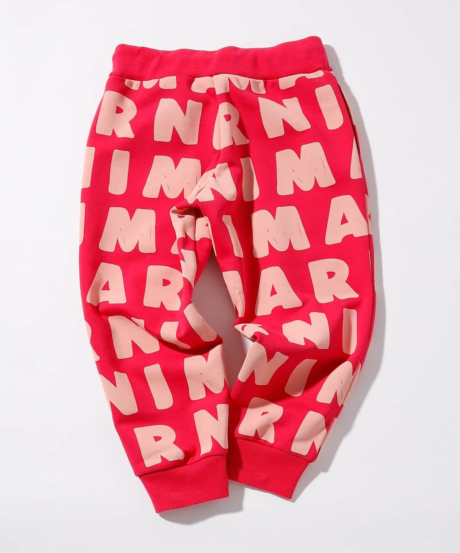 MARNI(マルニ)Kids & Junior ブランドロゴスウェットロングパンツ 