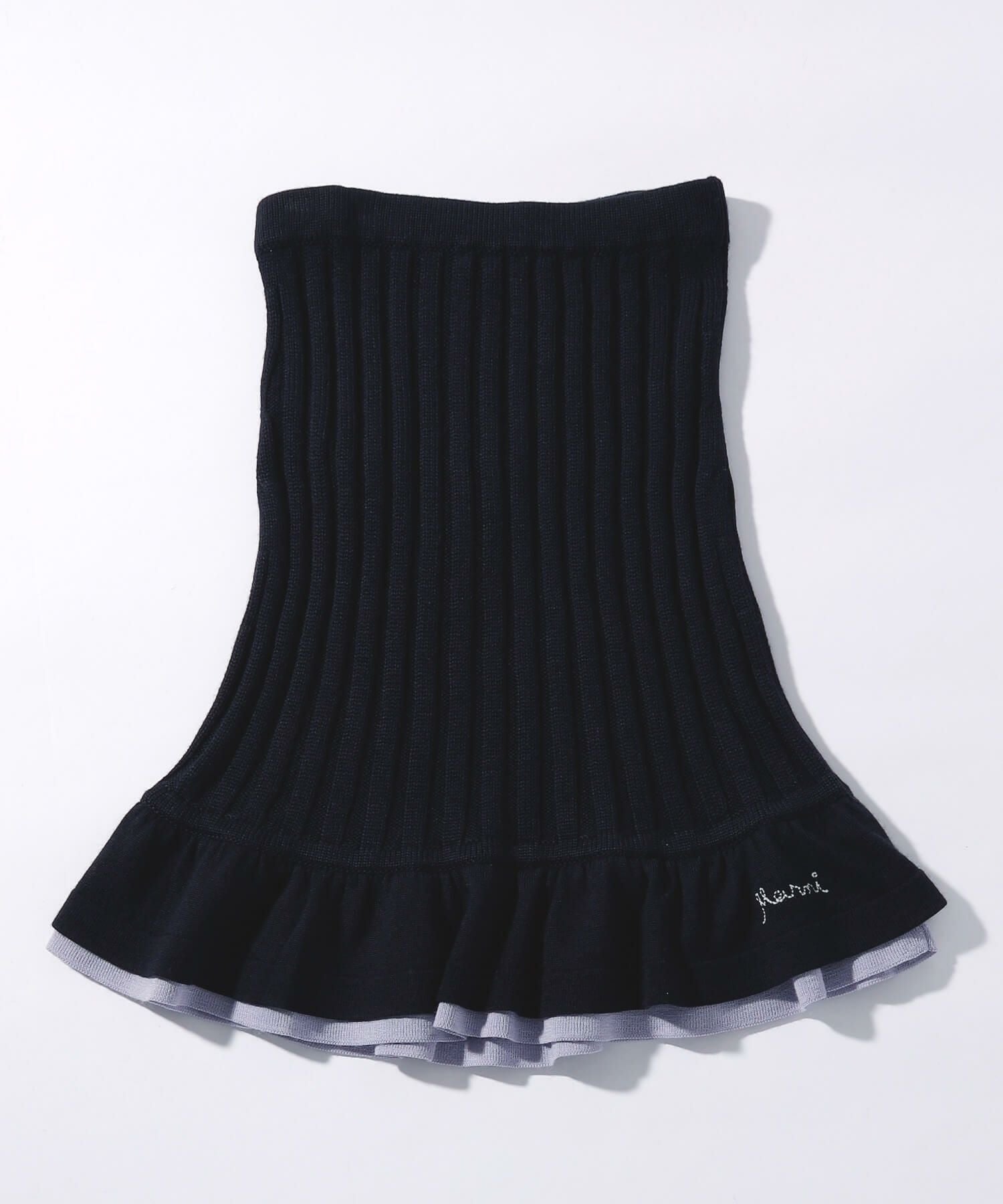MARNI マルニブラックカラーAラインスカート MARNI(マルニ)Kids & Junior フリルニットスカート | SHIFFON公式通販