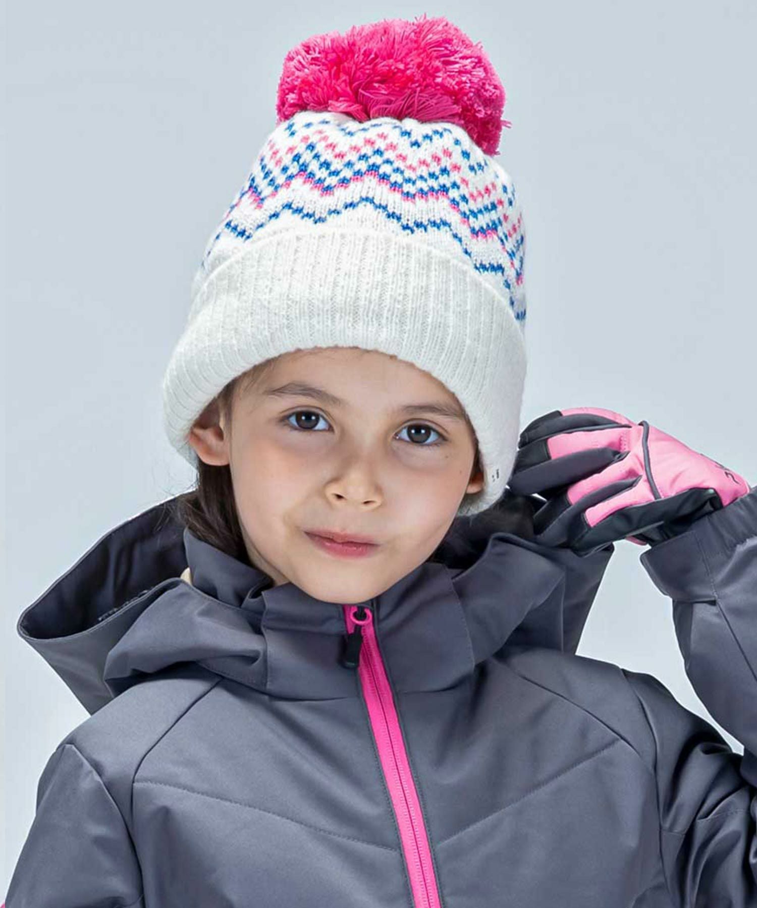 phenix(フェニックス)Mix Border Junior Knit Hat キッズ/スキーウェア