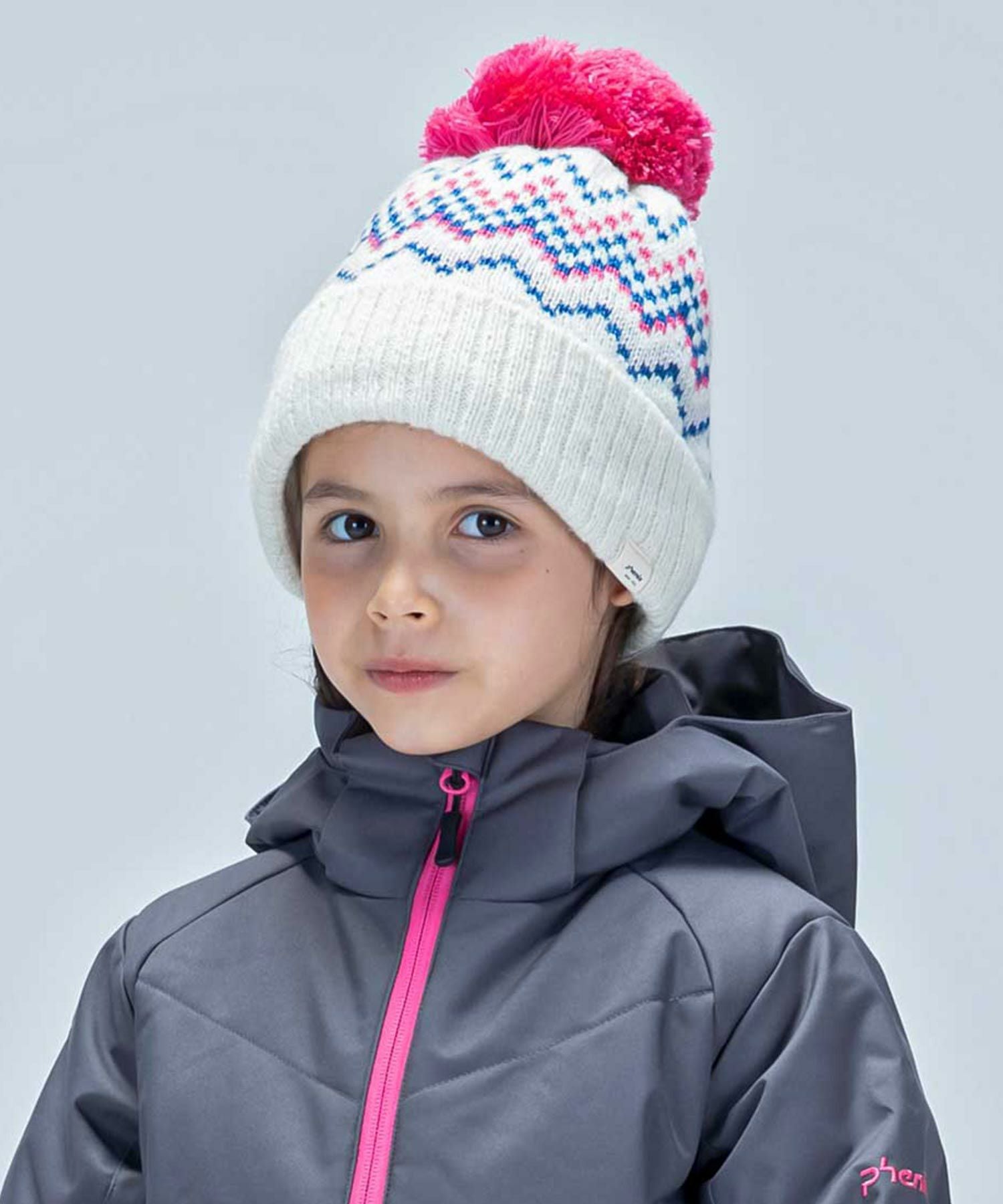 phenix(フェニックス)Mix Border Junior Knit Hat キッズ/スキーウェア