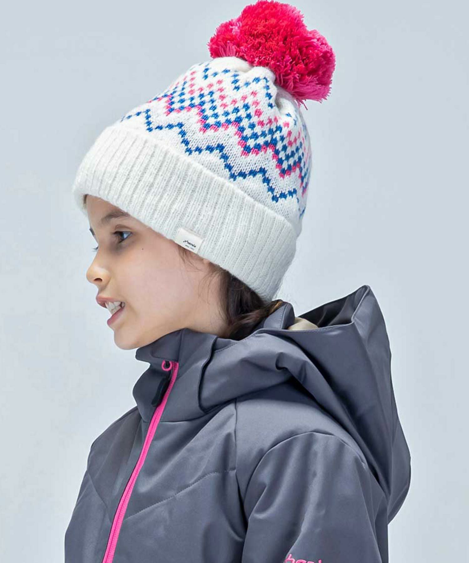 phenix(フェニックス)Mix Border Junior Knit Hat キッズ/スキーウェア