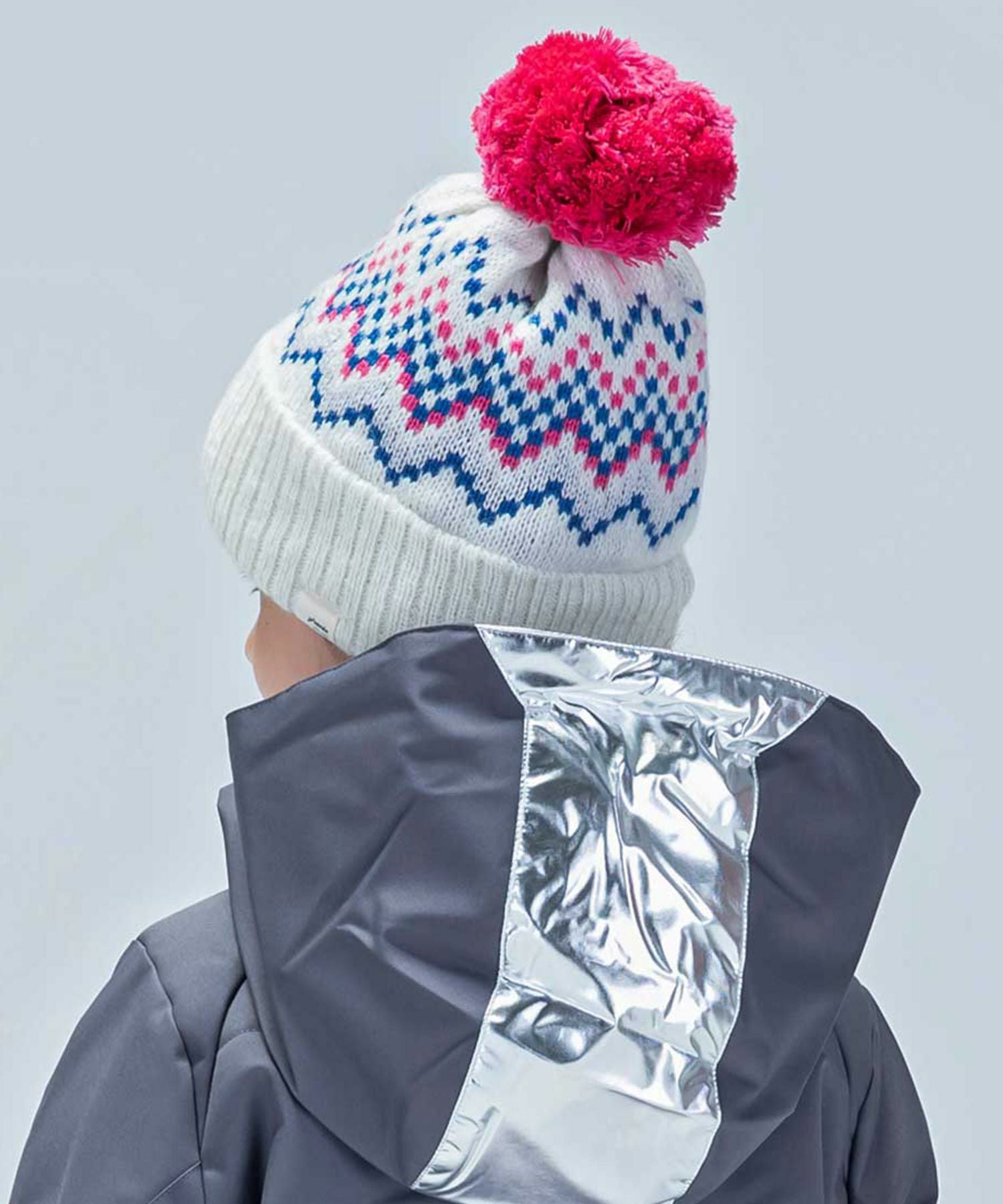 phenix(フェニックス)Mix Border Junior Knit Hat キッズ/スキーウェア