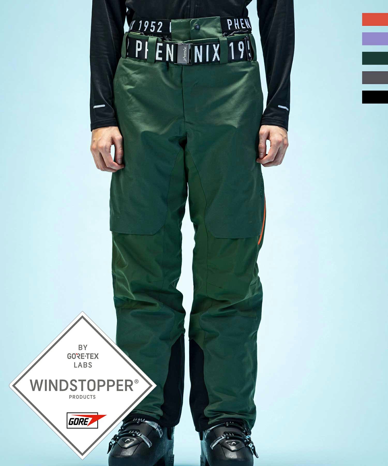 PHENIX フェニックス　スキーウェア　M　スキーパンツ　グリーン系　スノボ phenix(フェニックス)Alpine Float Pants/Alpine Diversity メンズ