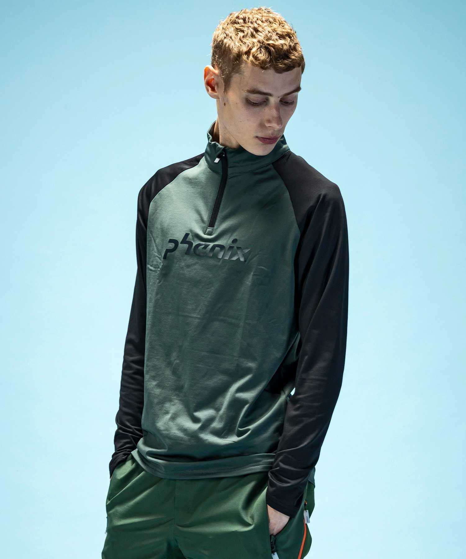 DESCENTEインナージャケット & Phenixインナーハーフパンツ M phenix(フェニックス)PH Logo Inner Jacket/Middle メンズ/スキー